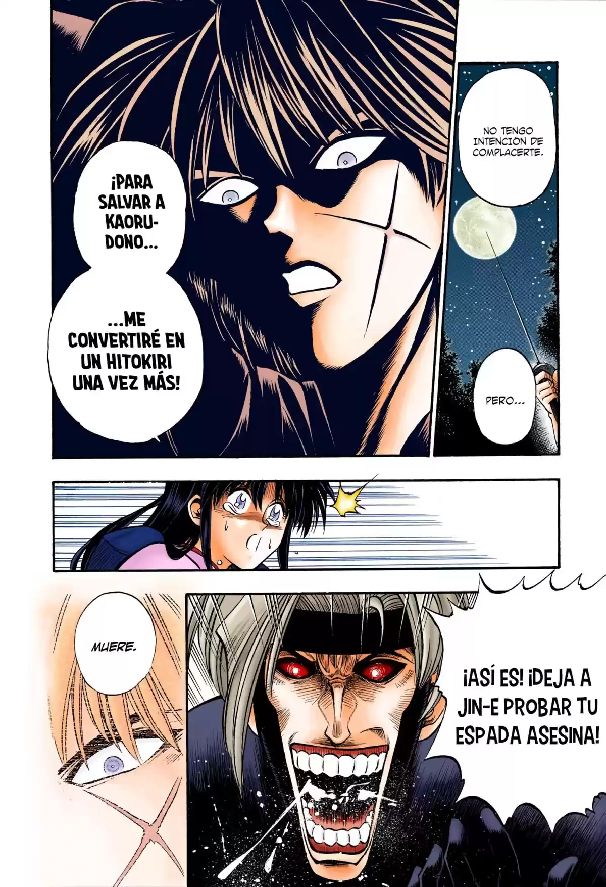 Rurouni Kenshin Full Color Capitulo 14: Final bajo la luna página 4