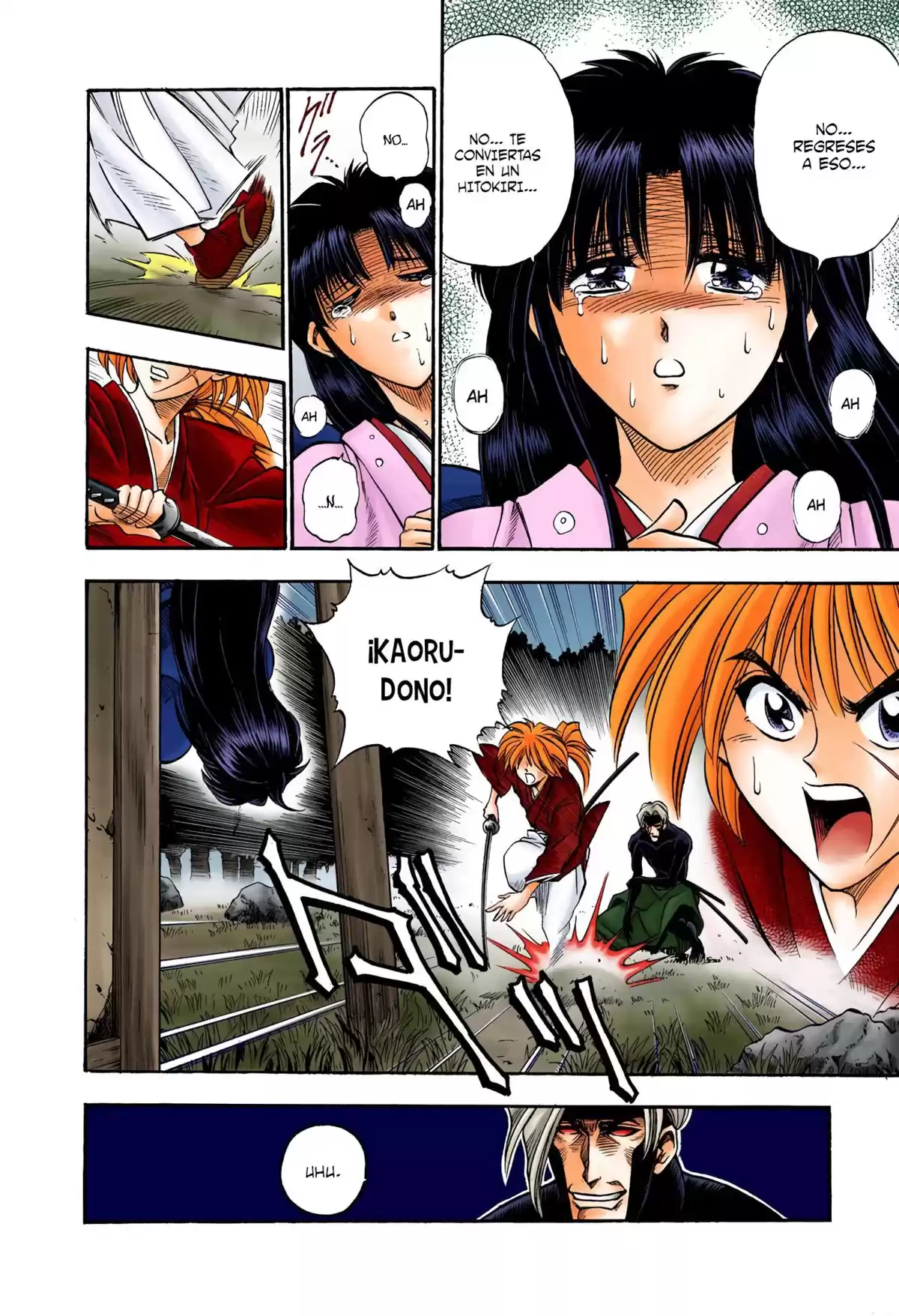 Rurouni Kenshin Full Color Capitulo 14: Final bajo la luna página 8