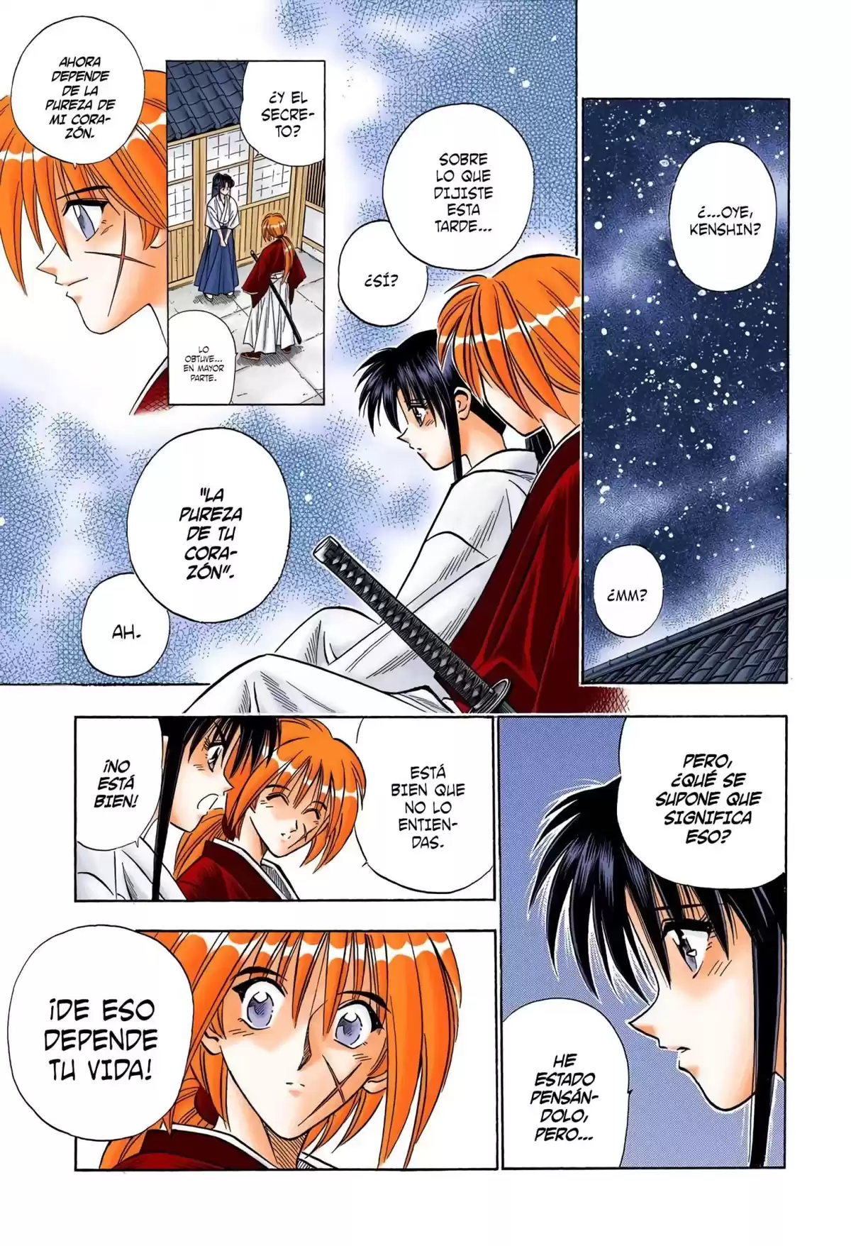 Rurouni Kenshin Full Color Capitulo 105: Una hermosa noche página 7