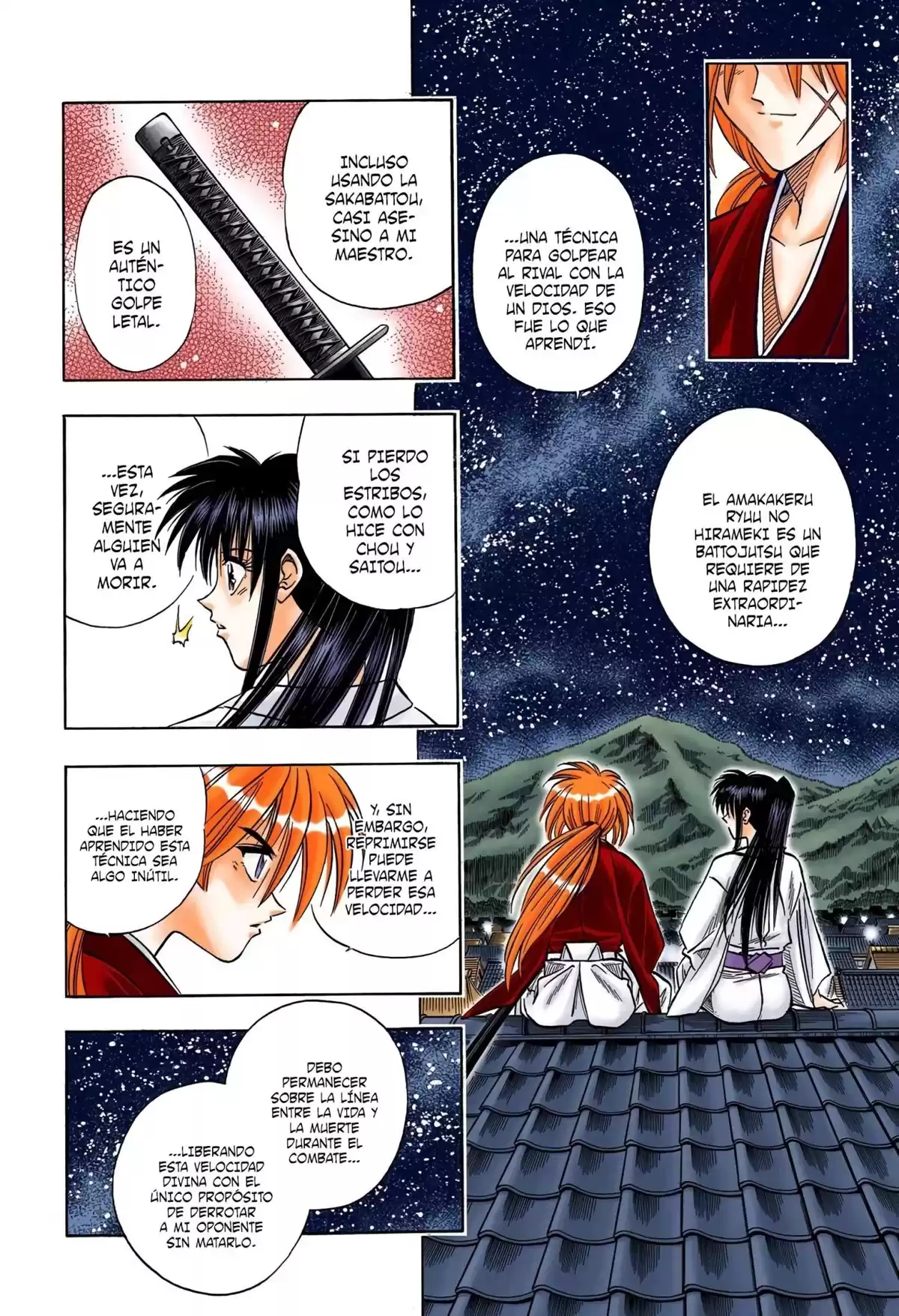 Rurouni Kenshin Full Color Capitulo 105: Una hermosa noche página 8