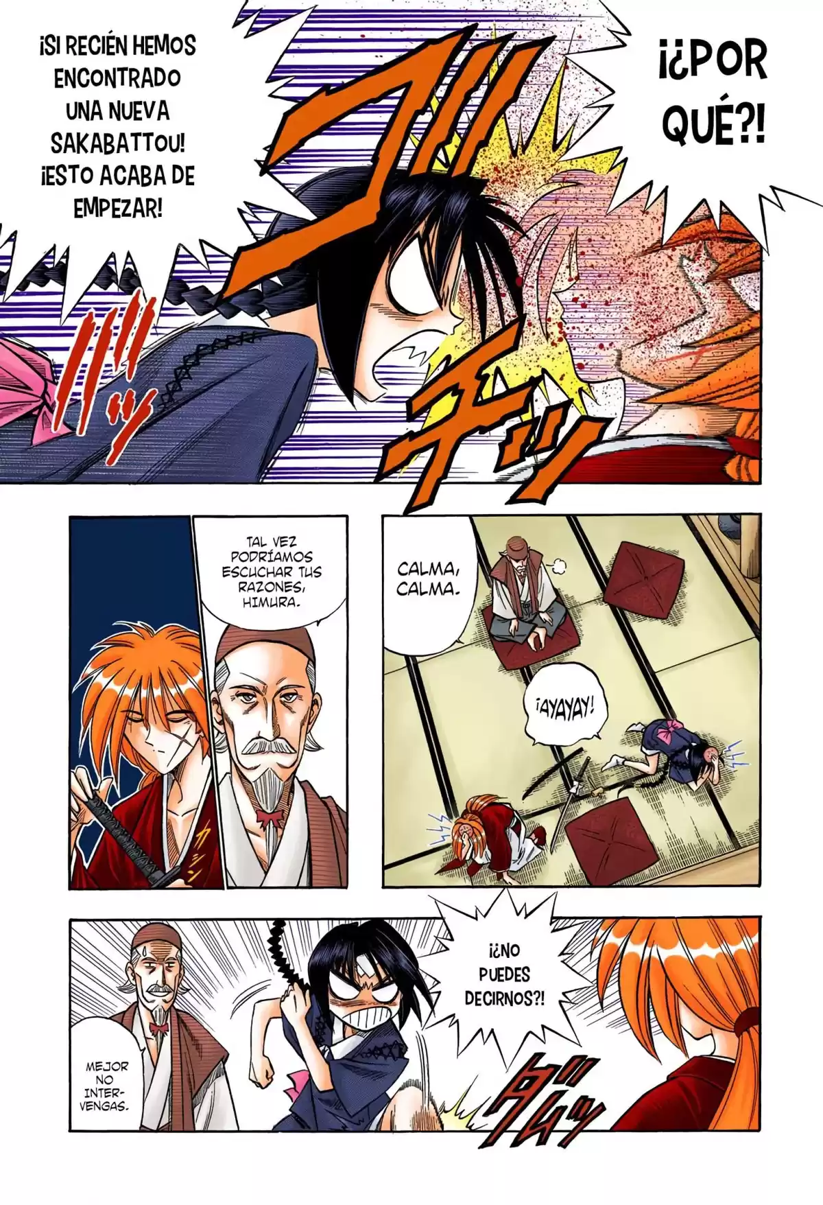 Rurouni Kenshin Full Color Capitulo 82: Donde los hilos se conectan página 3