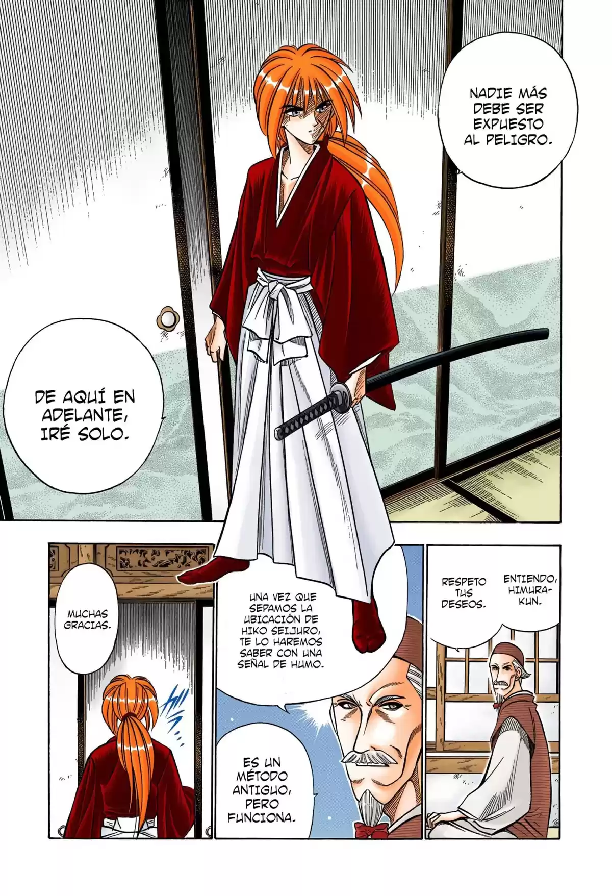 Rurouni Kenshin Full Color Capitulo 82: Donde los hilos se conectan página 7