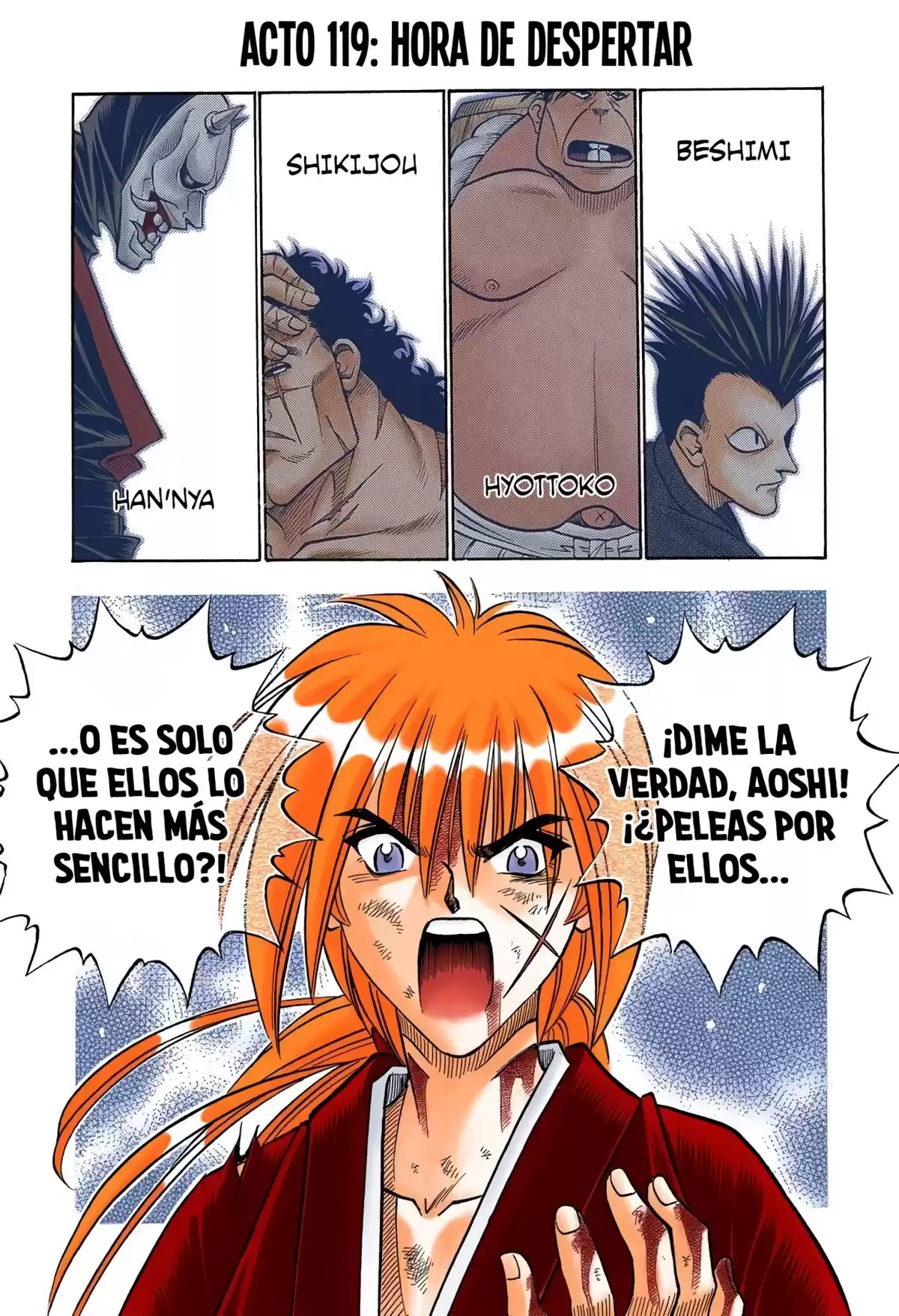 Rurouni Kenshin Full Color Capitulo 119: Hora de despertar página 2