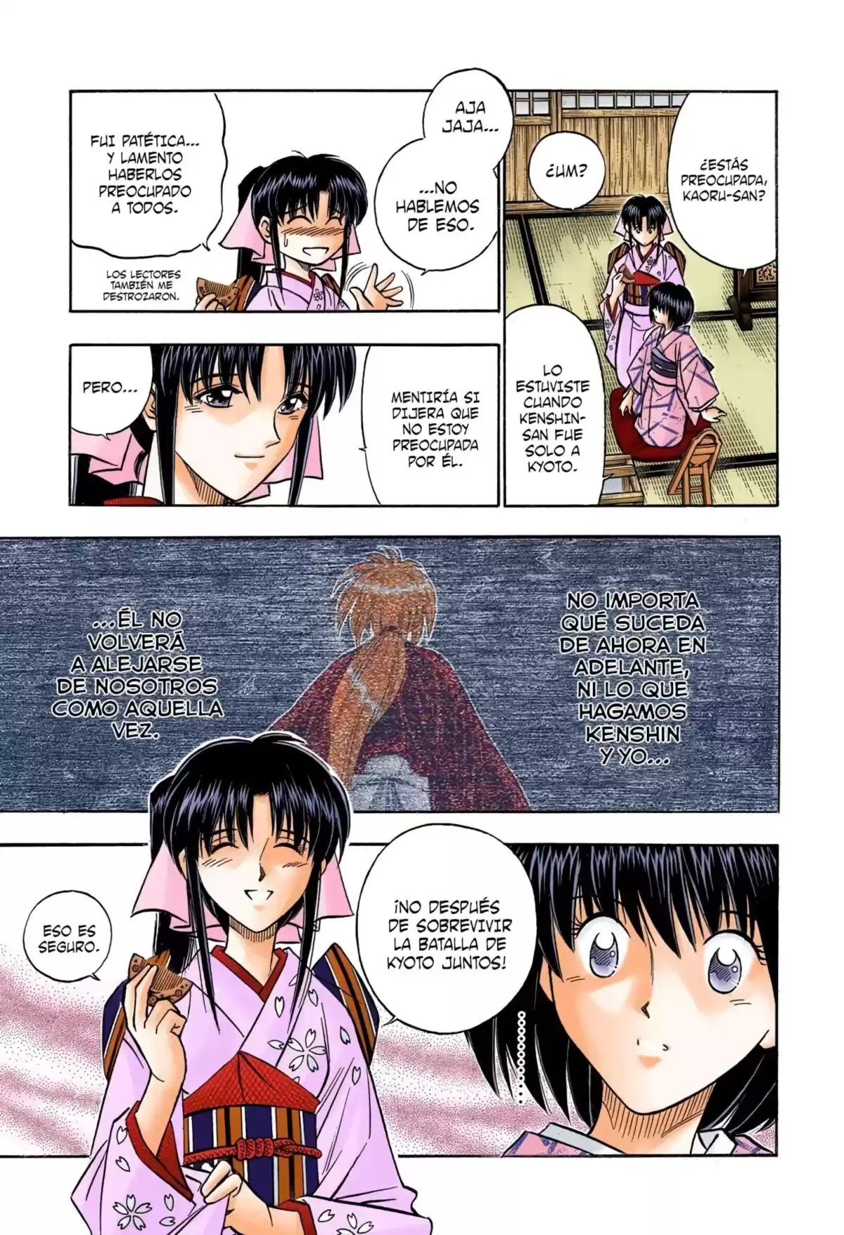 Rurouni Kenshin Full Color Capitulo 162: Pensamientos al amanecer página 5