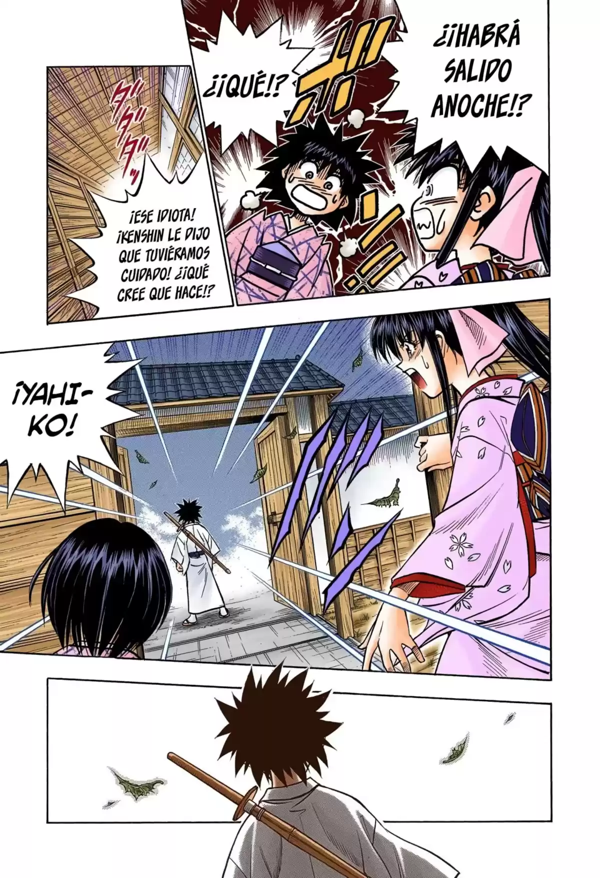 Rurouni Kenshin Full Color Capitulo 162: Pensamientos al amanecer página 7