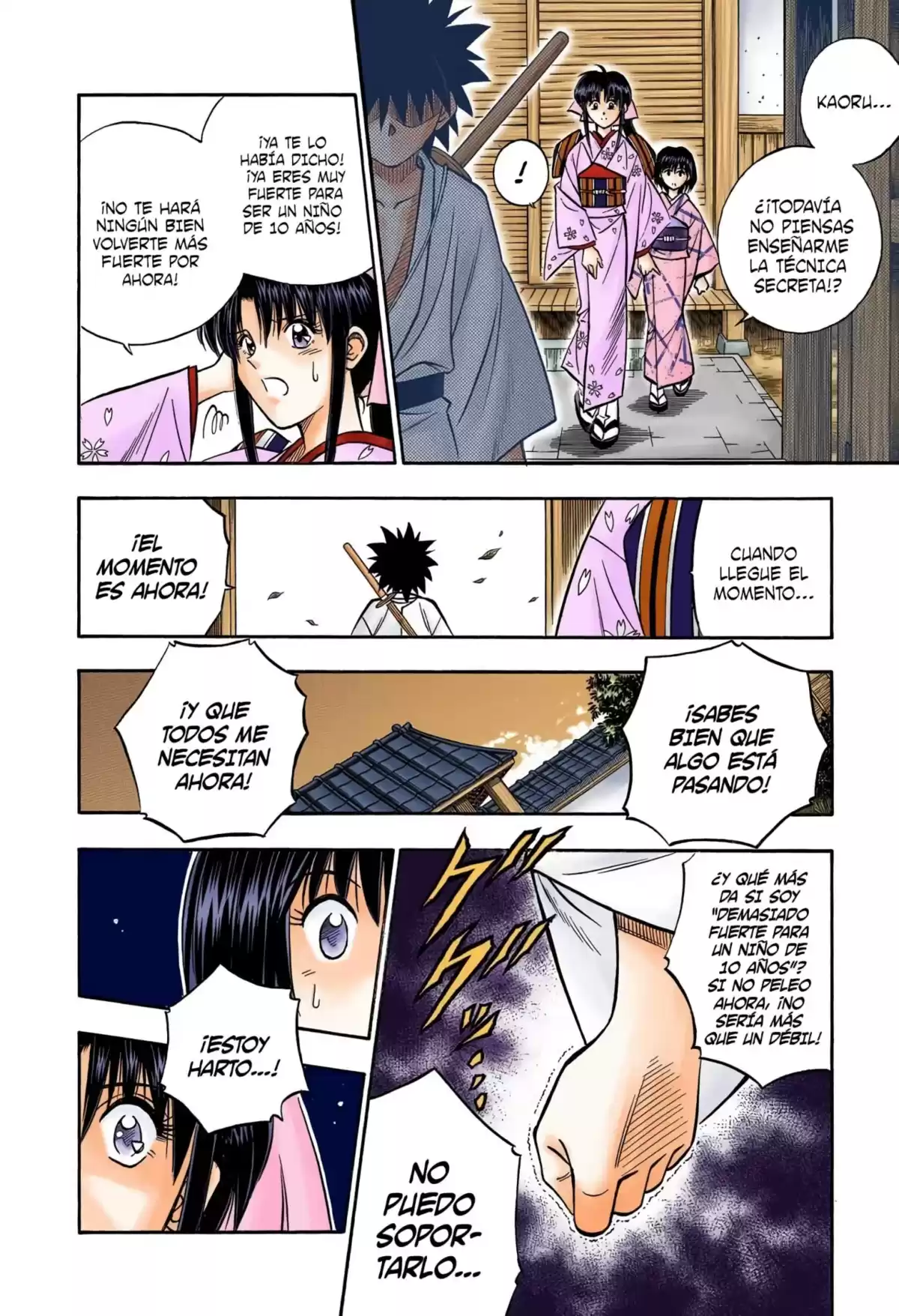 Rurouni Kenshin Full Color Capitulo 162: Pensamientos al amanecer página 8