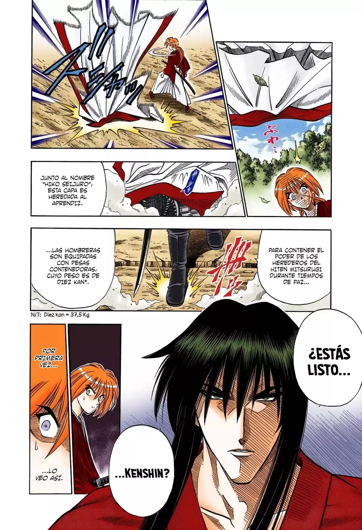 Rurouni Kenshin Full Color Capitulo 96: Entre la vida y la muerte página 8