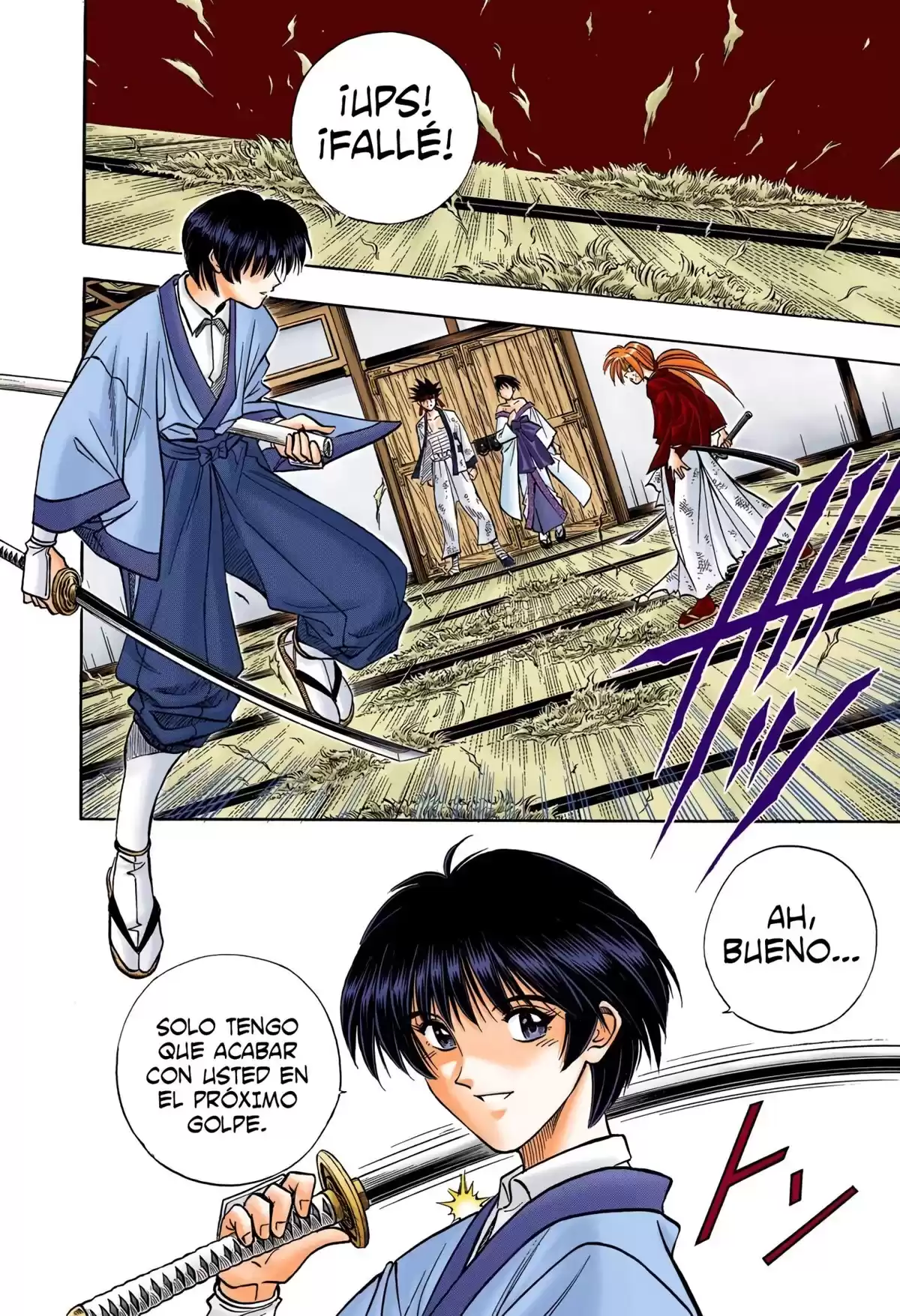 Rurouni Kenshin Full Color Capitulo 129: Shukuchi (Tierra Reducida) página 3