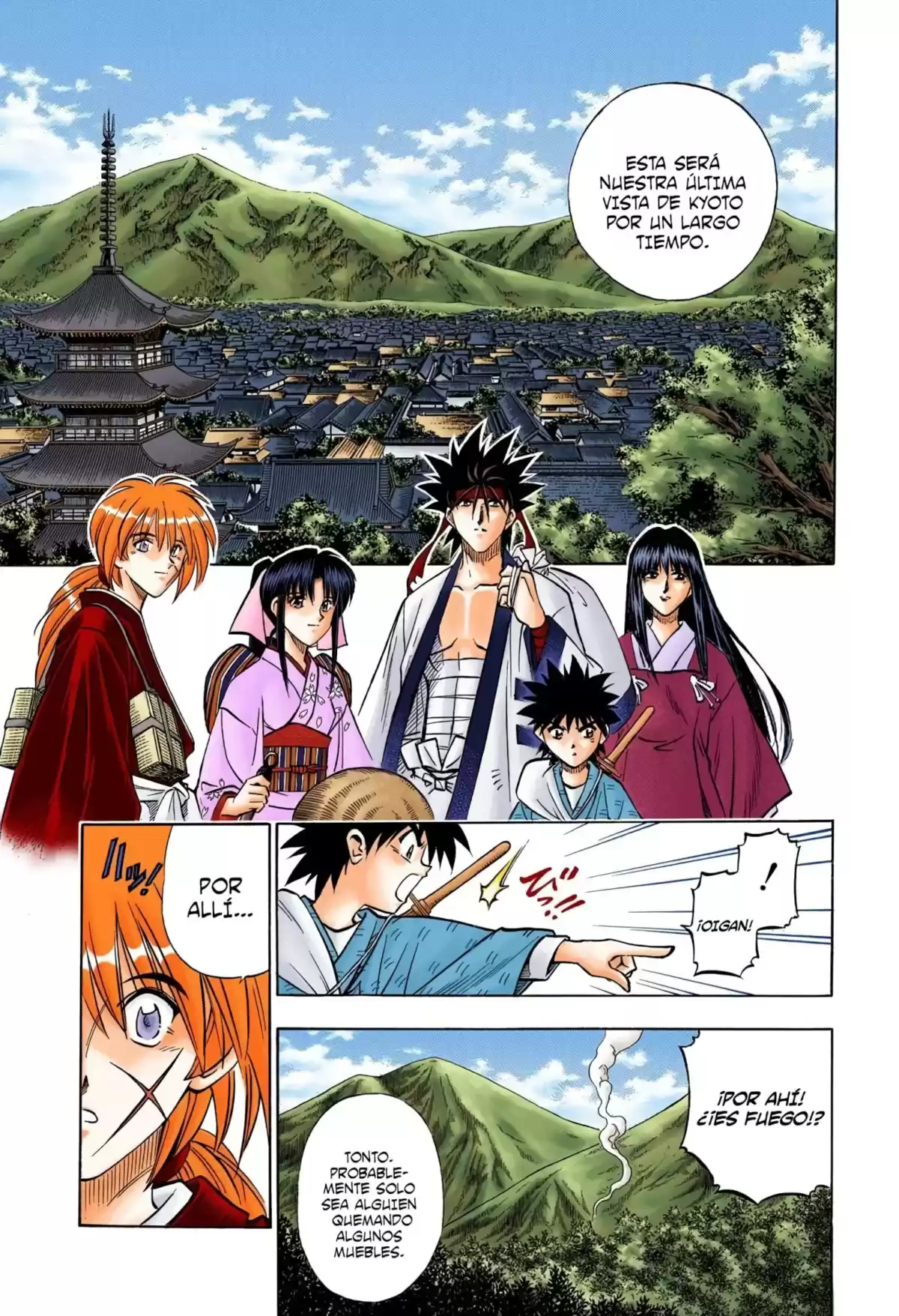 Rurouni Kenshin Full Color Capitulo 151: Bajo el cielo azul página 10