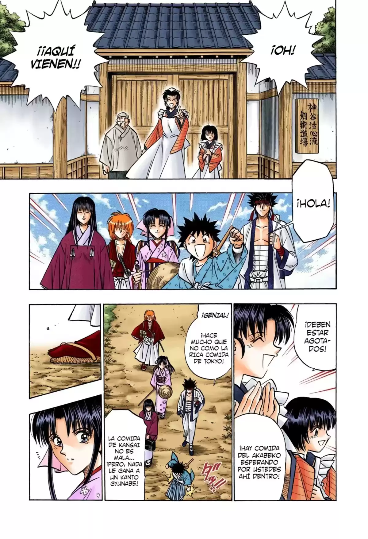 Rurouni Kenshin Full Color Capitulo 151: Bajo el cielo azul página 13