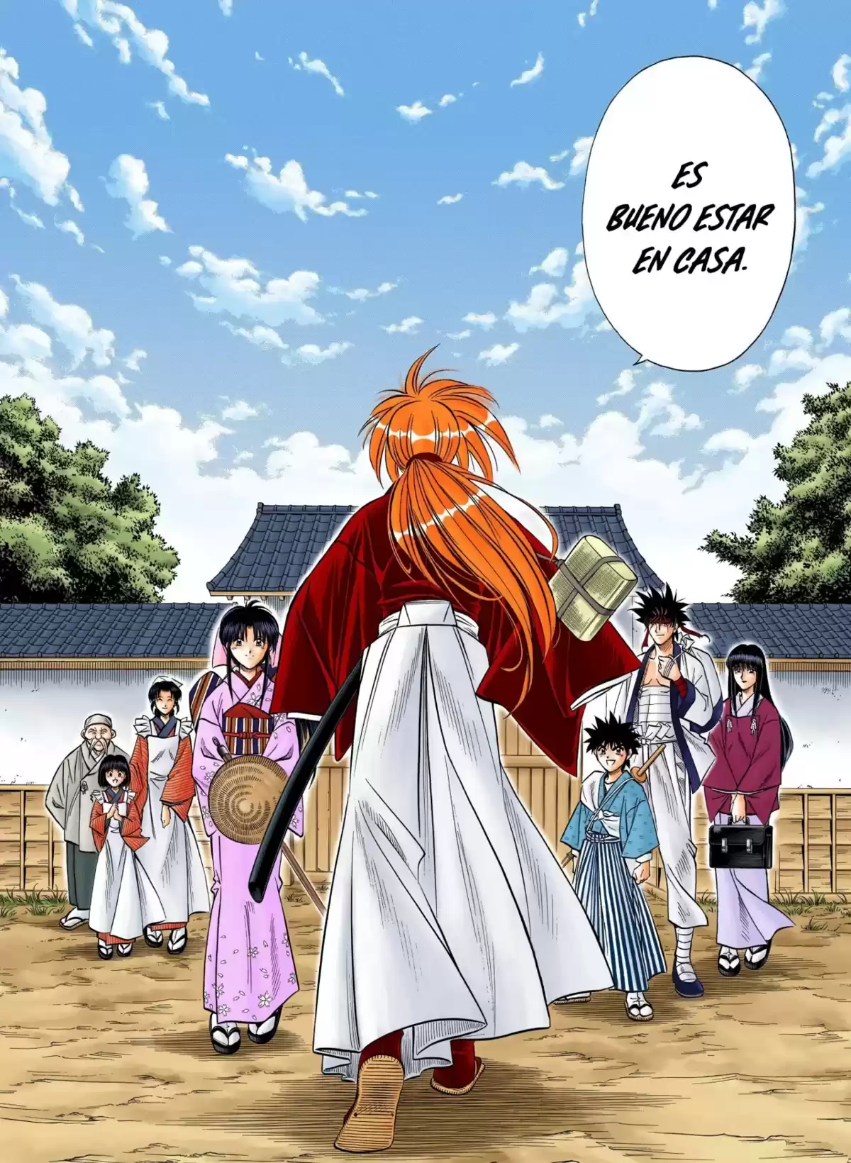 Rurouni Kenshin Full Color Capitulo 151: Bajo el cielo azul página 16