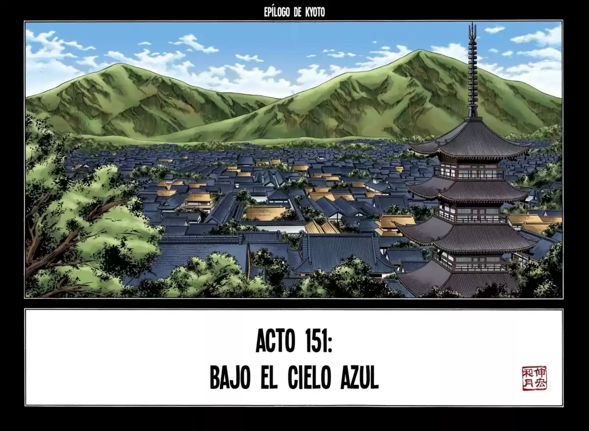 Rurouni Kenshin Full Color Capitulo 151: Bajo el cielo azul página 2