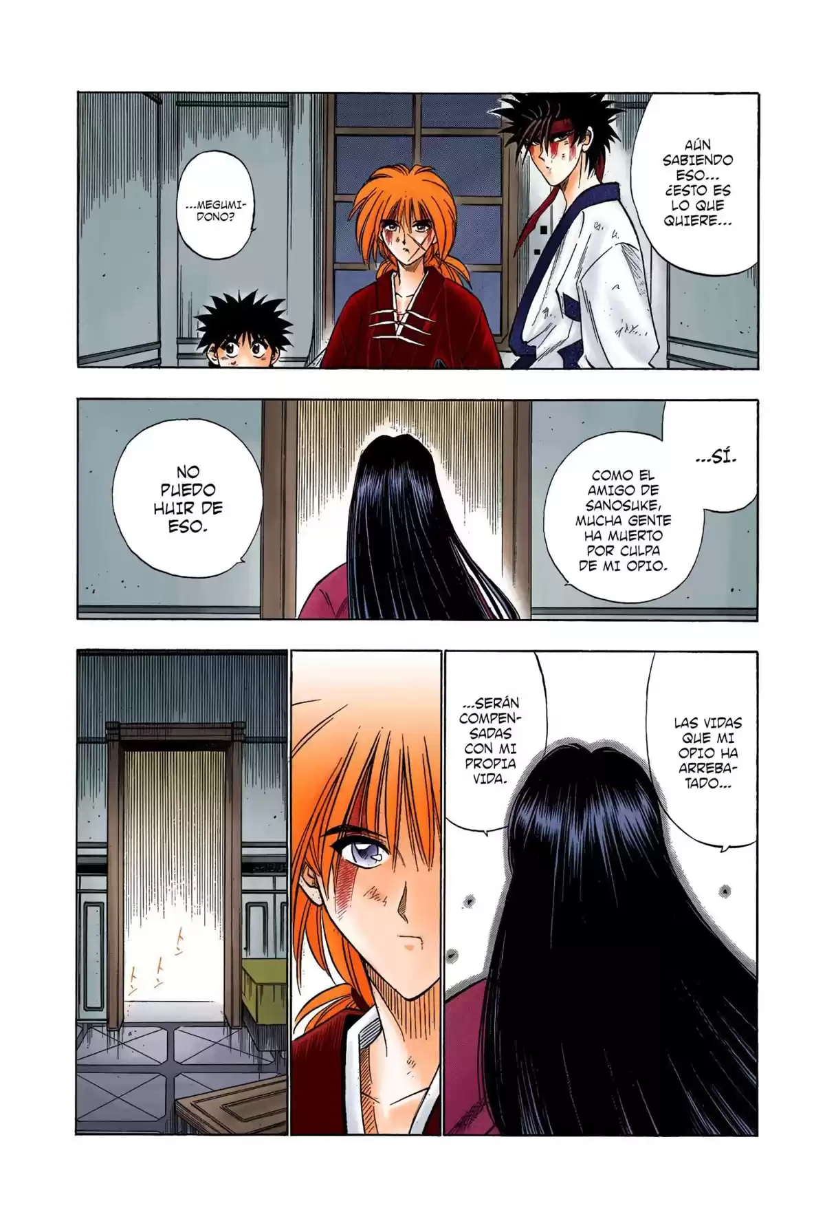 Rurouni Kenshin Full Color Capitulo 29: Dos conclusiones: Megumi página 12