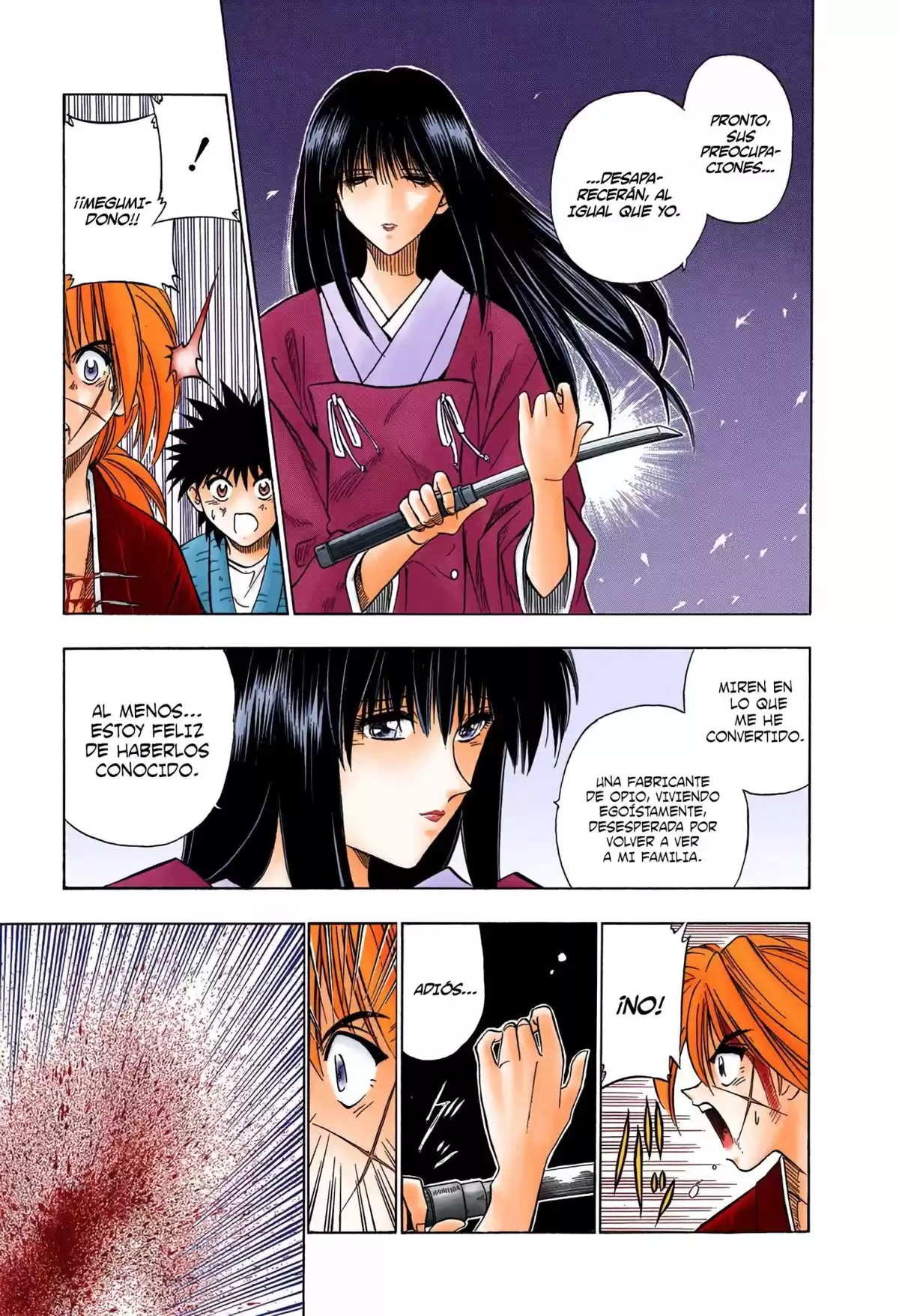 Rurouni Kenshin Full Color Capitulo 29: Dos conclusiones: Megumi página 7