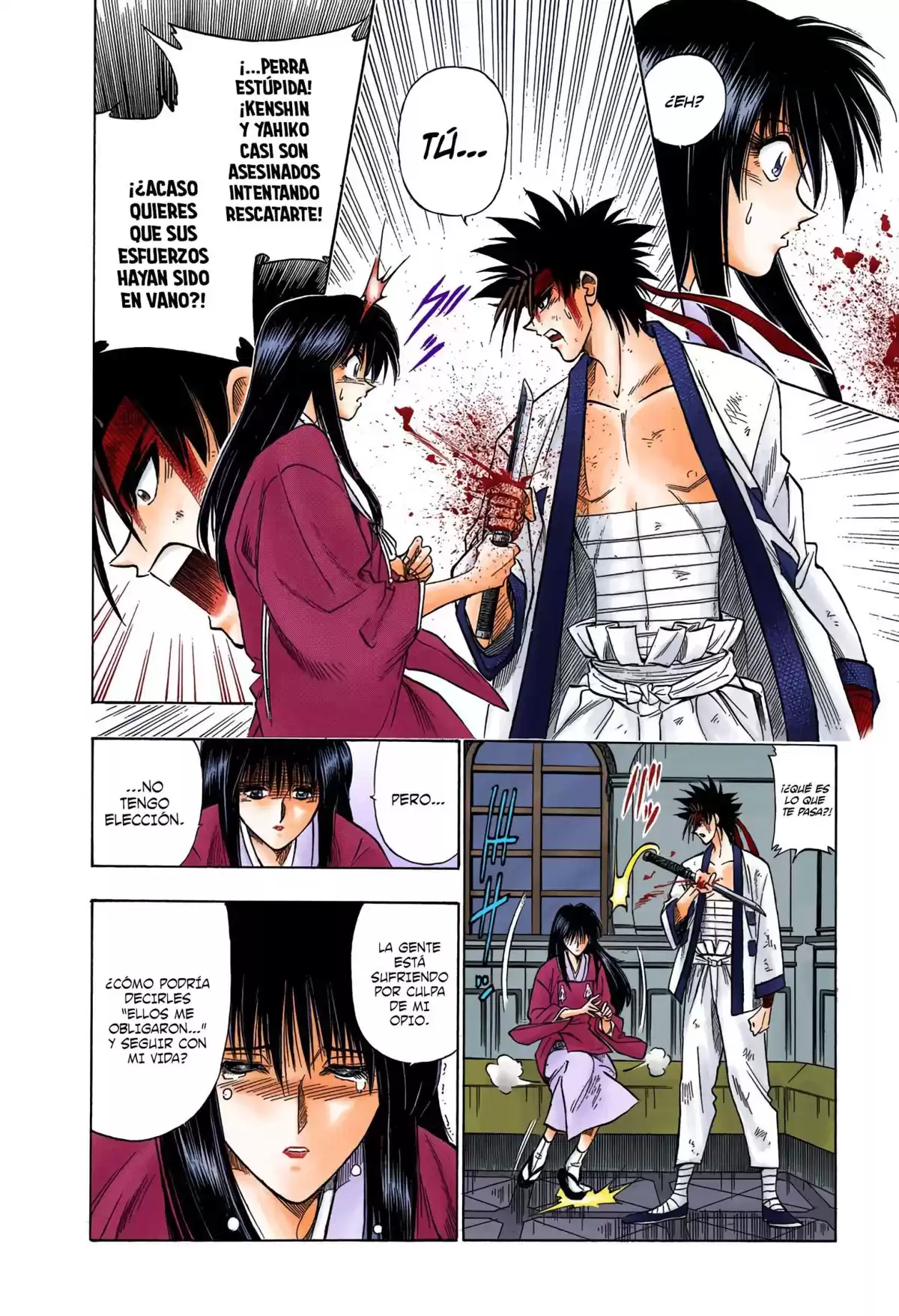 Rurouni Kenshin Full Color Capitulo 29: Dos conclusiones: Megumi página 8