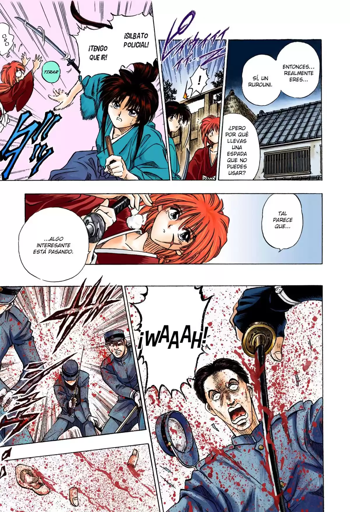 Rurouni Kenshin Full Color Capitulo 1: Kenshin / Himura Battousai página 11