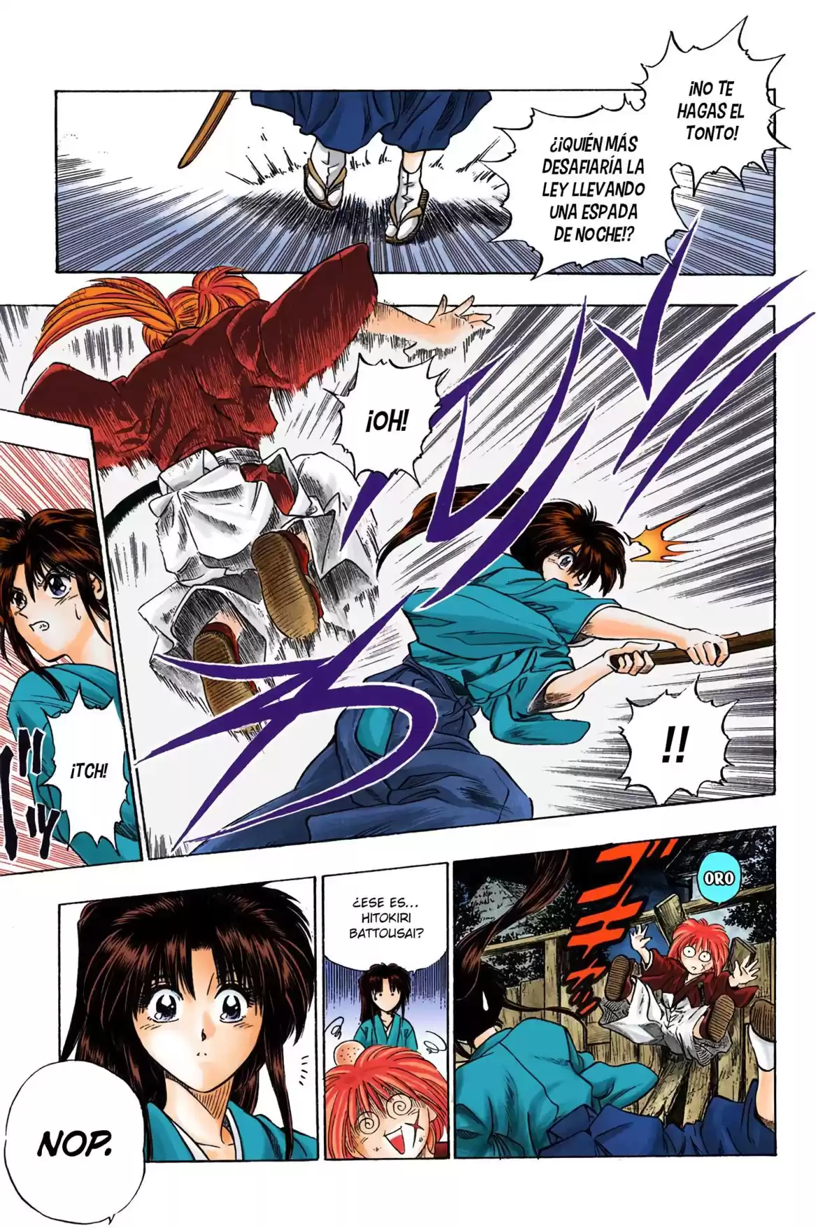 Rurouni Kenshin Full Color Capitulo 1: Kenshin / Himura Battousai página 9