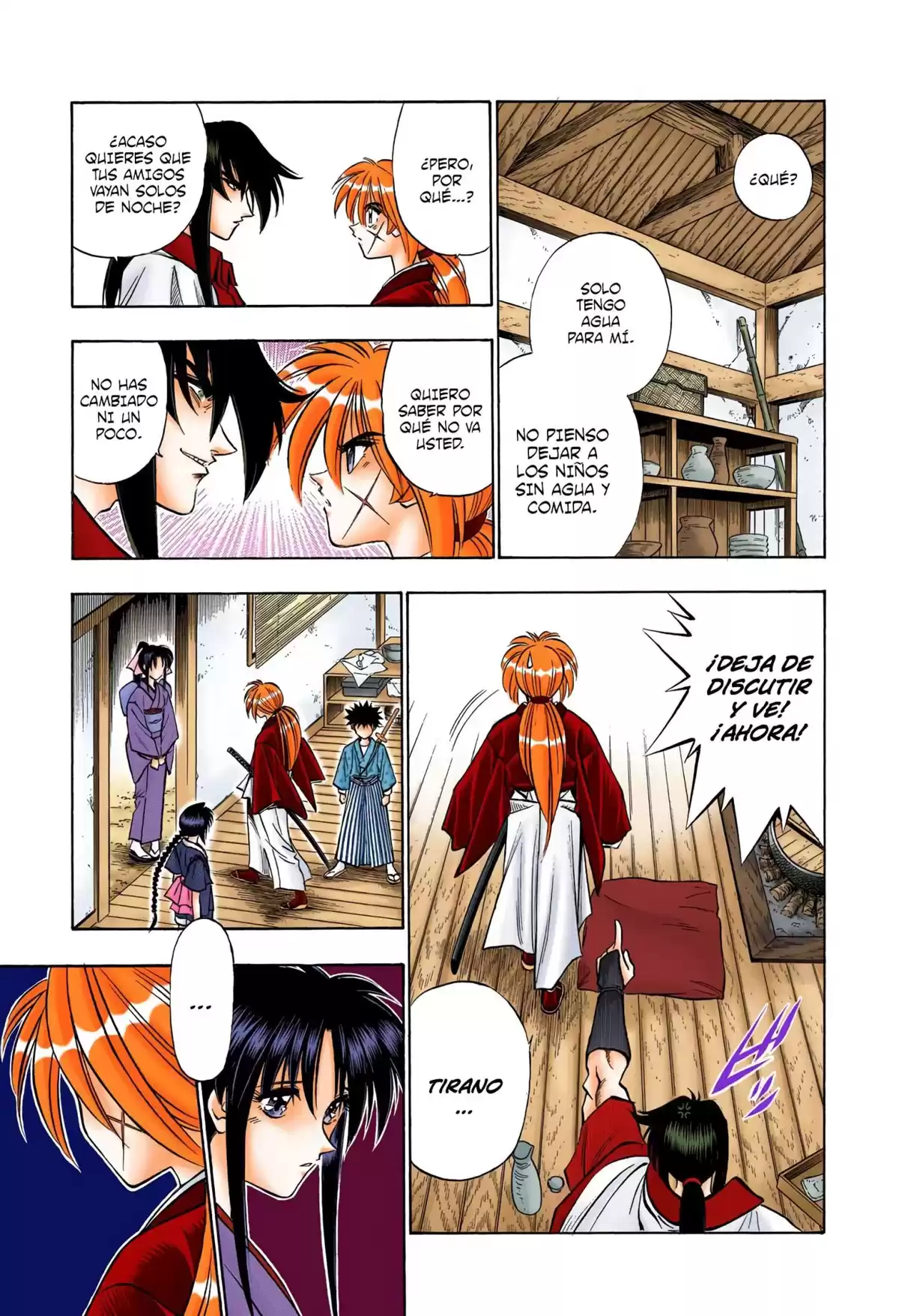 Rurouni Kenshin Full Color Capitulo 85: Sentimientos divididos página 8