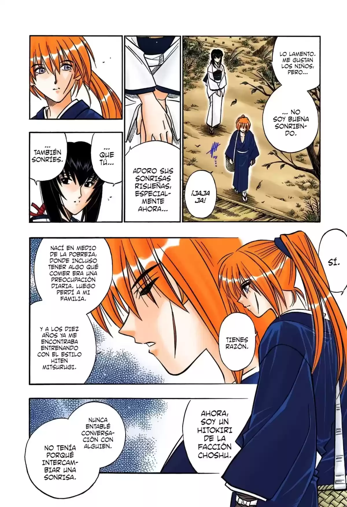 Rurouni Kenshin Full Color Capitulo 172: Remembranzas 7 — En el campo página 11