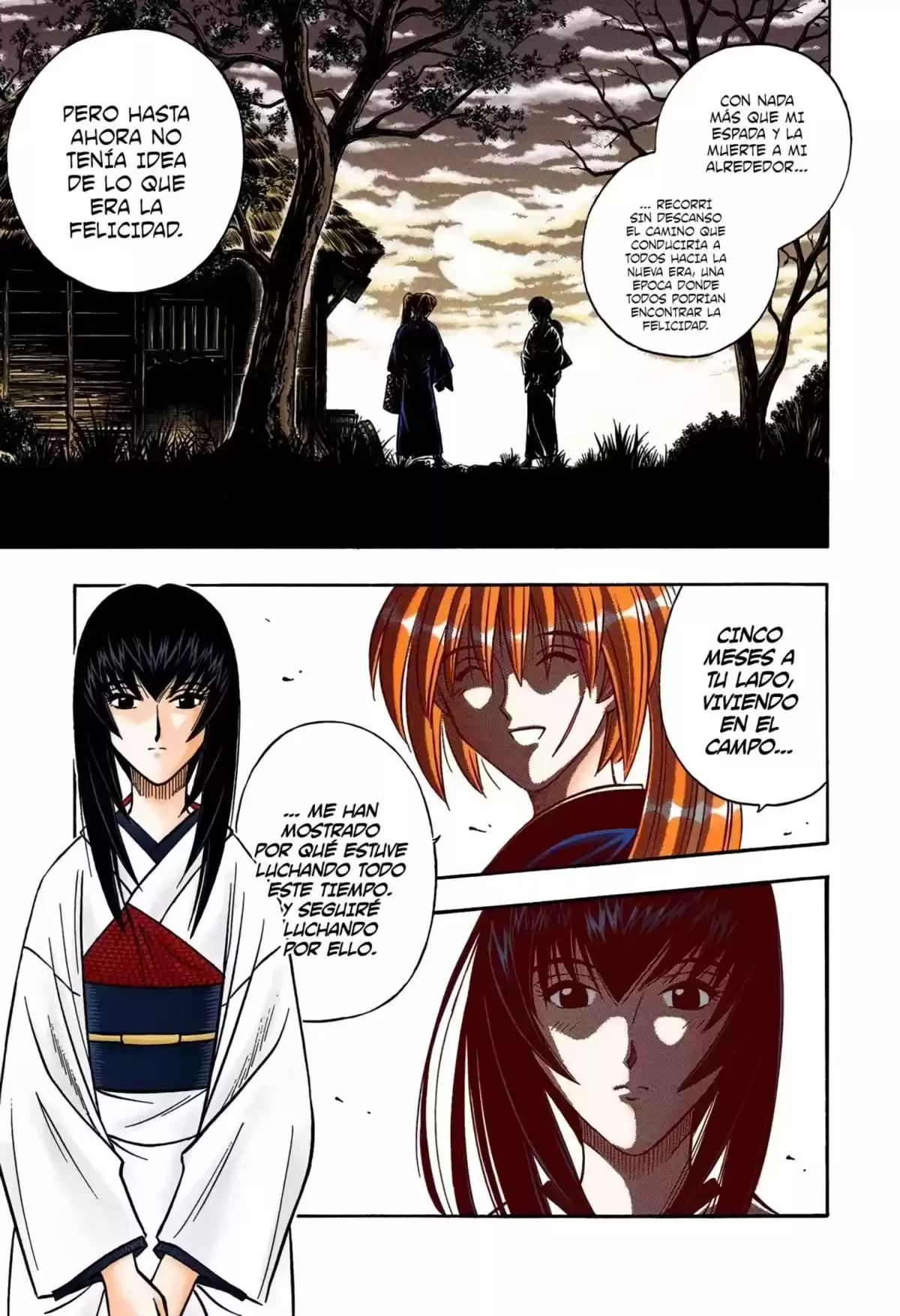 Rurouni Kenshin Full Color Capitulo 172: Remembranzas 7 — En el campo página 12