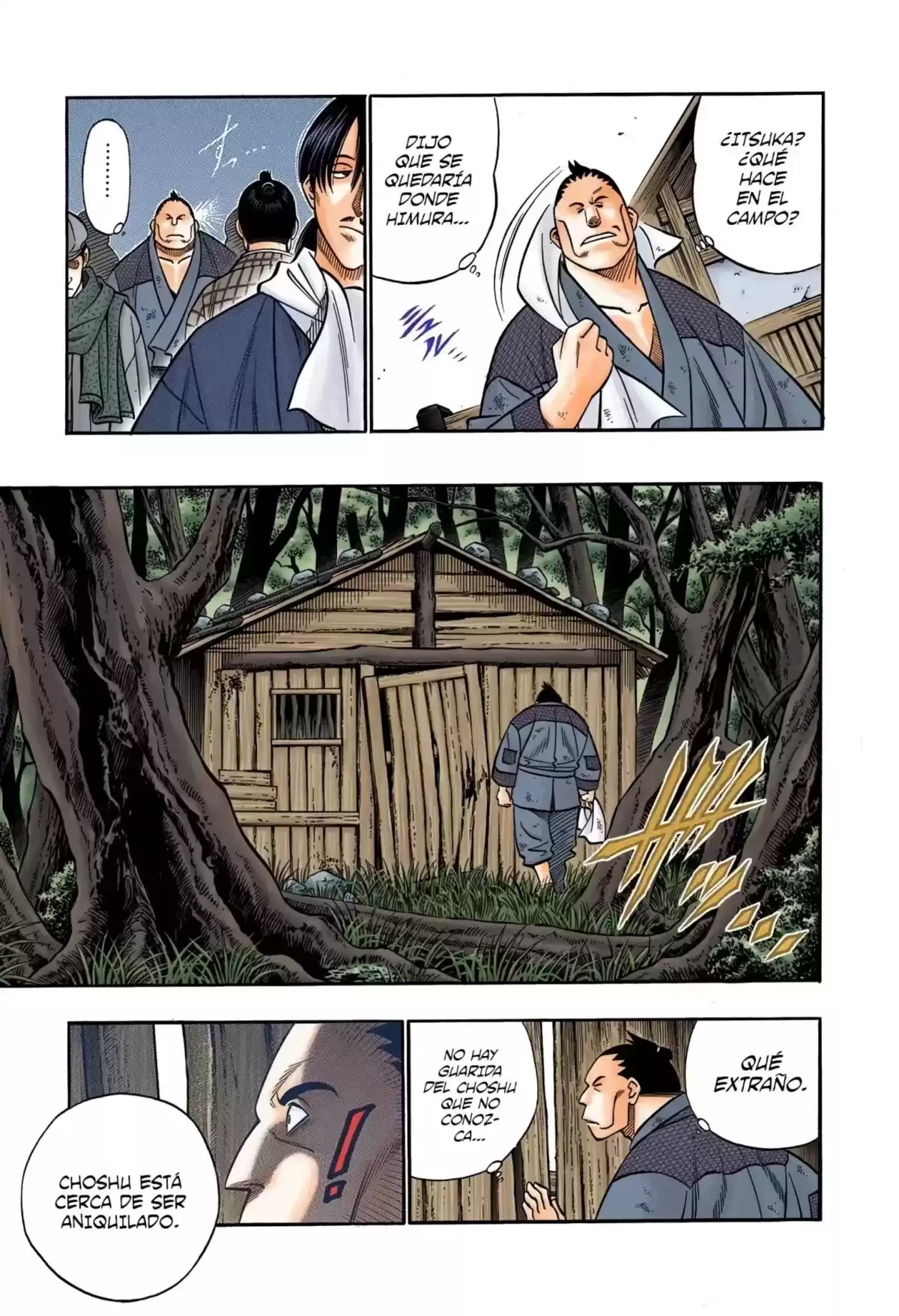 Rurouni Kenshin Full Color Capitulo 172: Remembranzas 7 — En el campo página 14