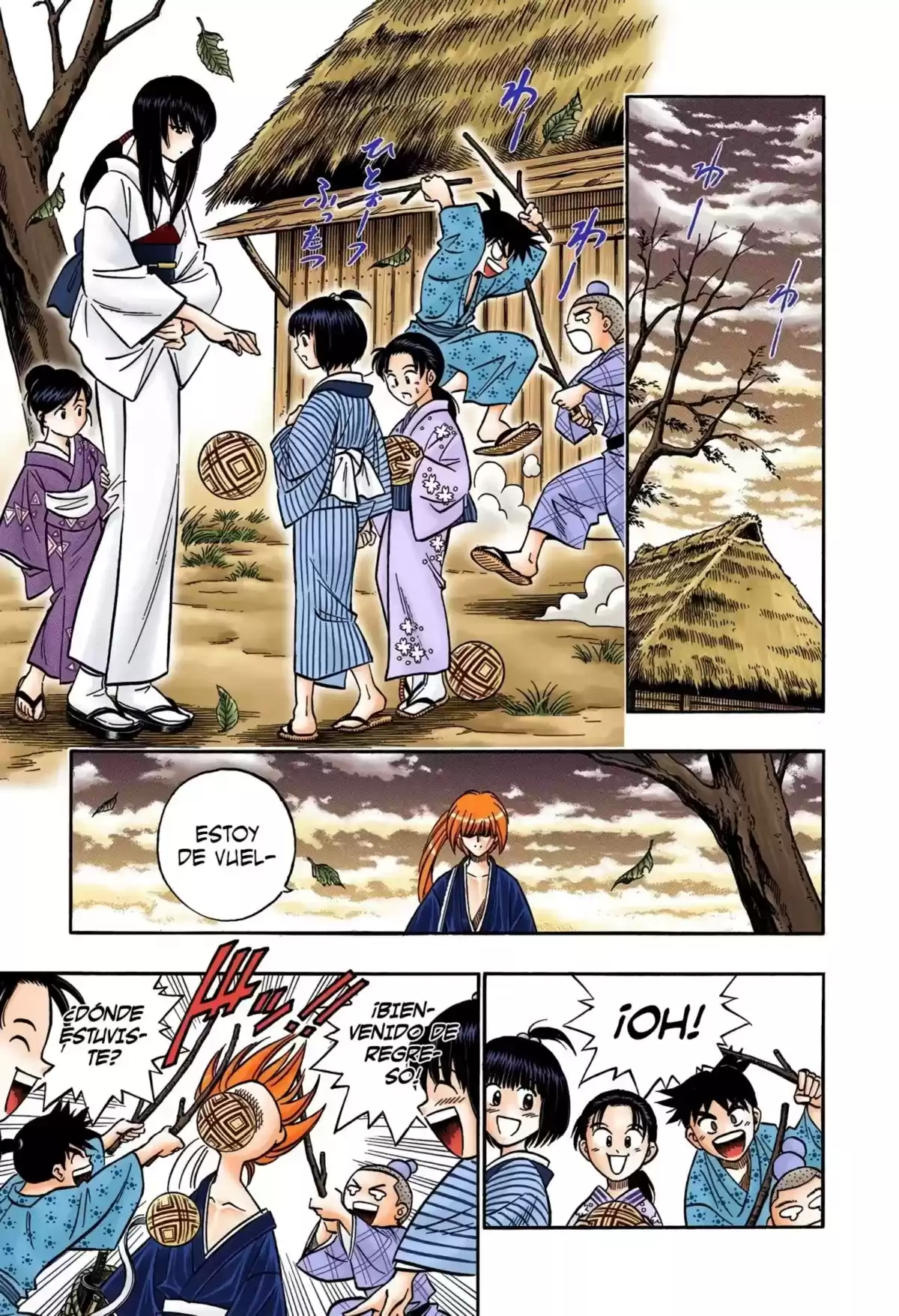 Rurouni Kenshin Full Color Capitulo 172: Remembranzas 7 — En el campo página 8