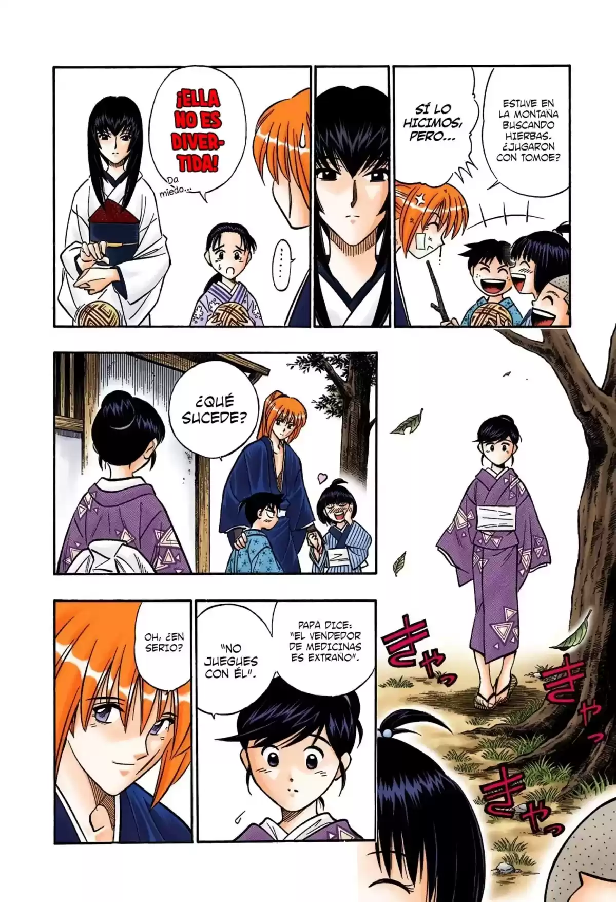 Rurouni Kenshin Full Color Capitulo 172: Remembranzas 7 — En el campo página 9