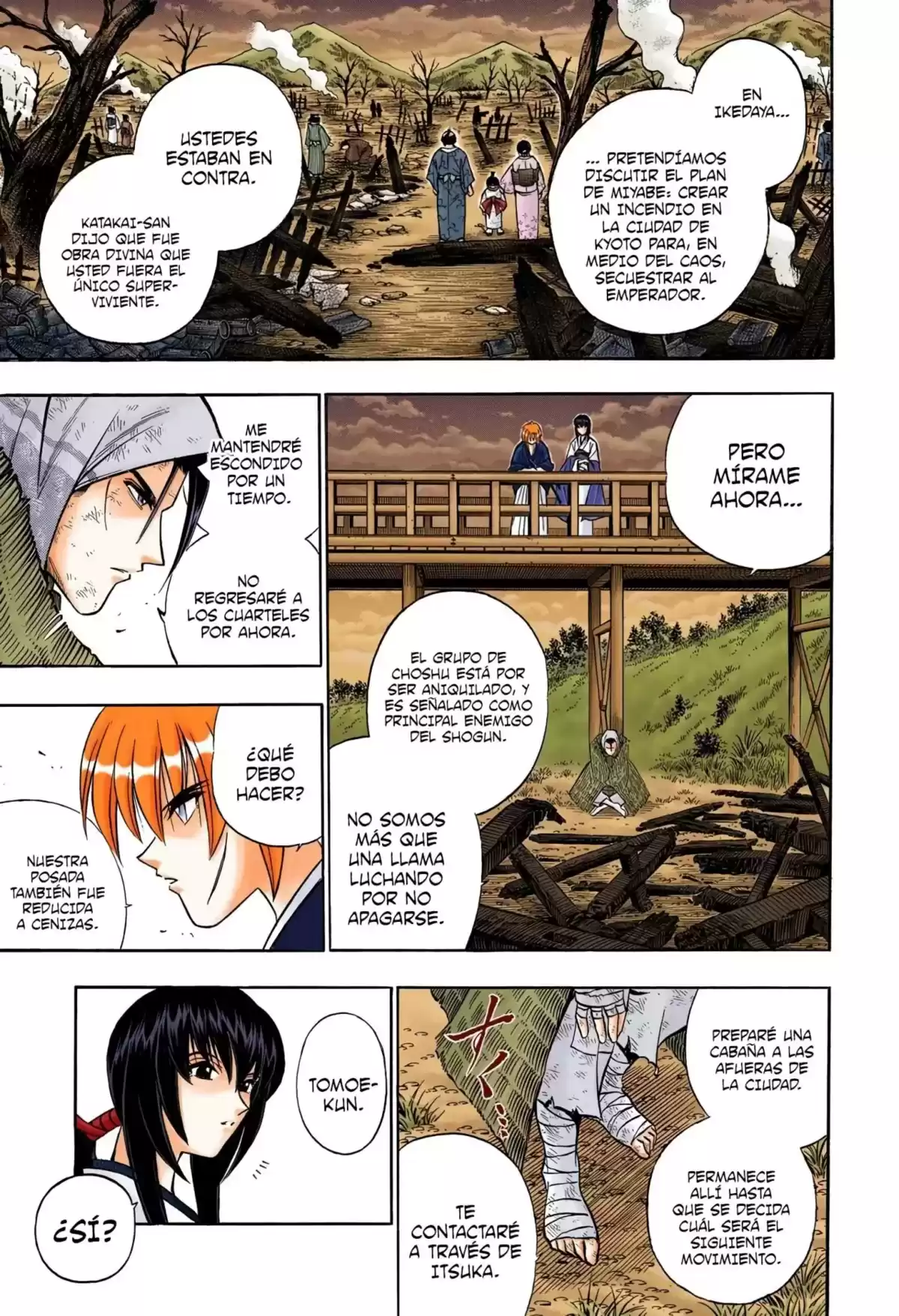 Rurouni Kenshin Full Color Capitulo 170: Remembranzas 6 — Caos en el festival página 11