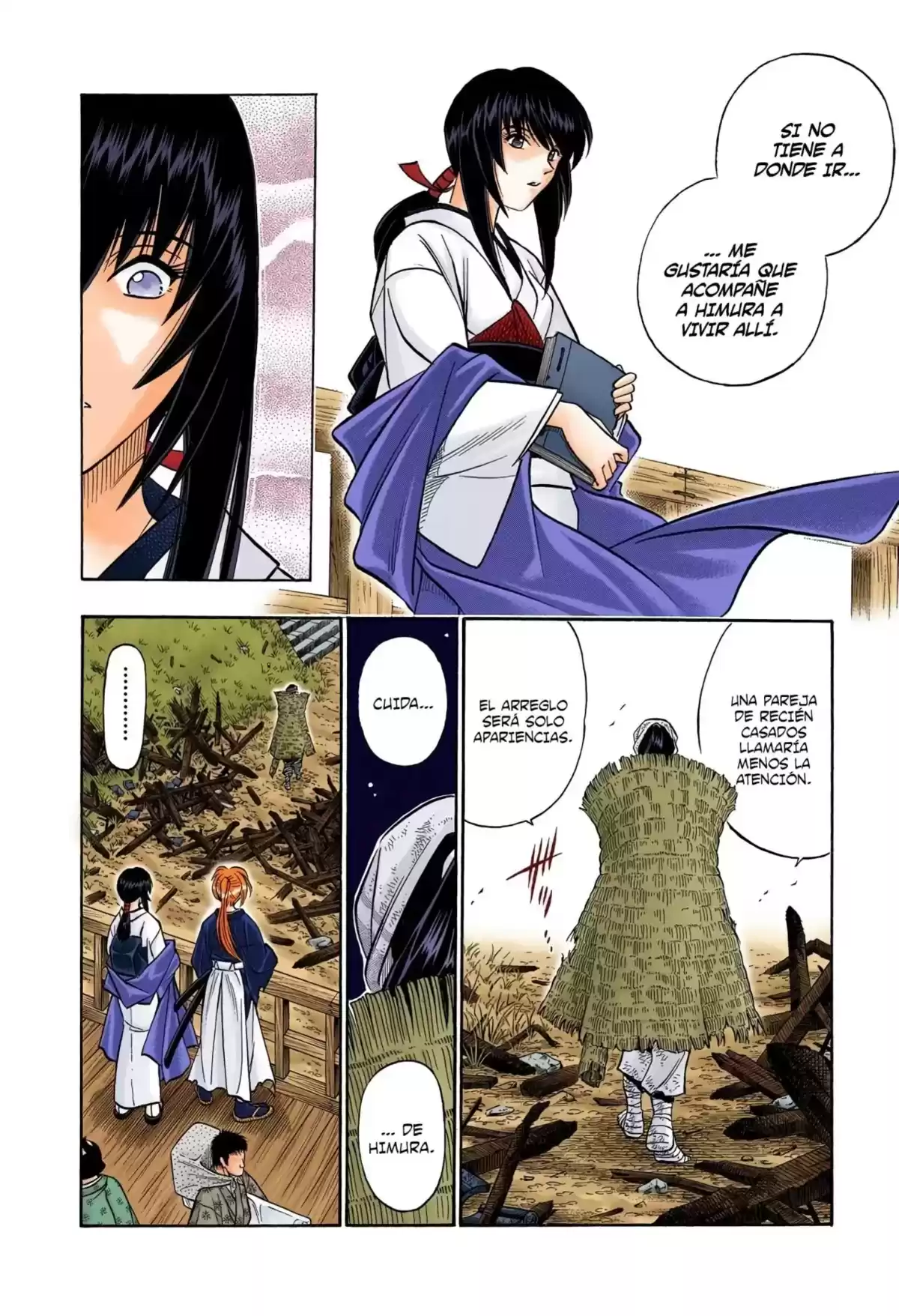 Rurouni Kenshin Full Color Capitulo 170: Remembranzas 6 — Caos en el festival página 12