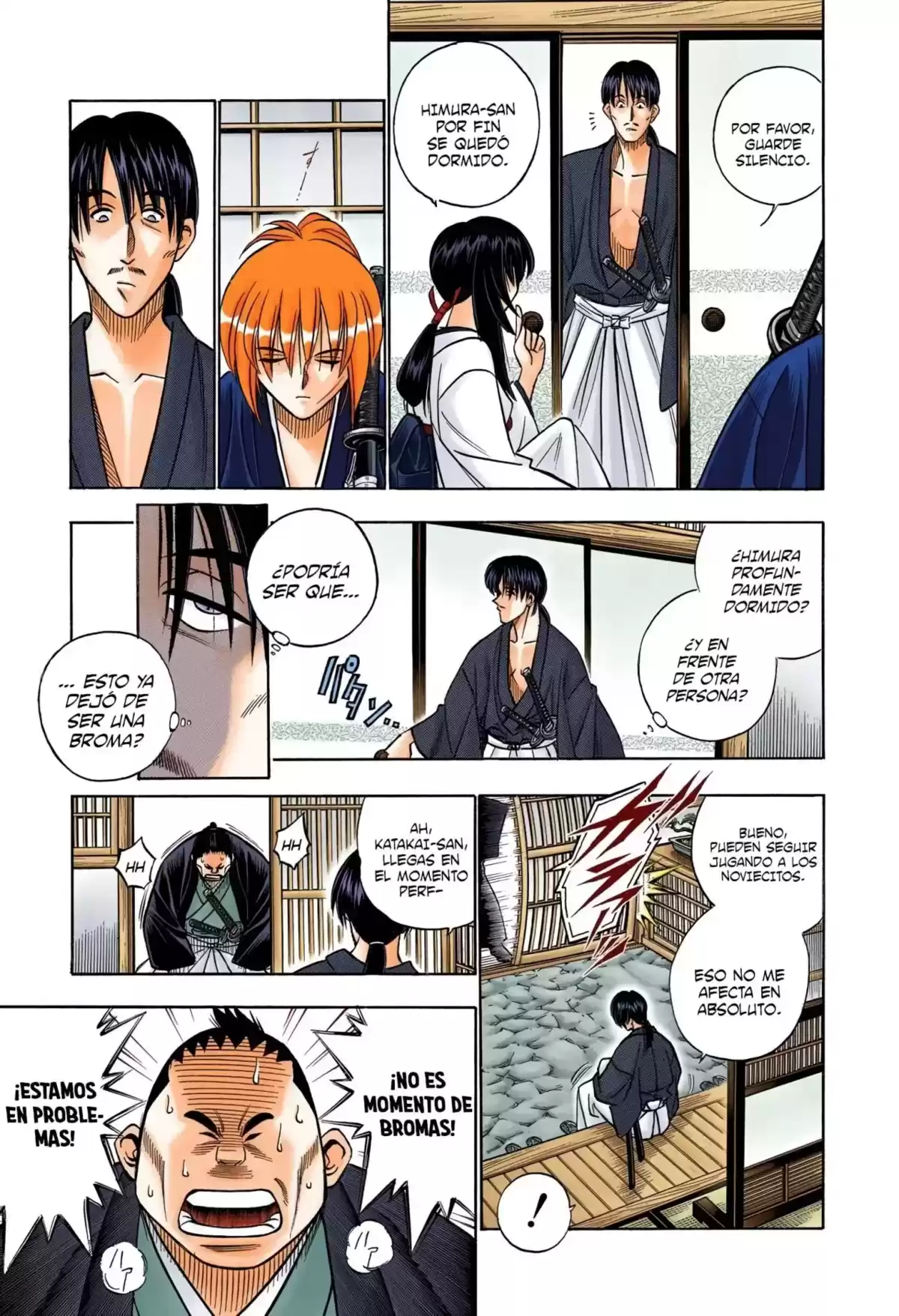 Rurouni Kenshin Full Color Capitulo 170: Remembranzas 6 — Caos en el festival página 3