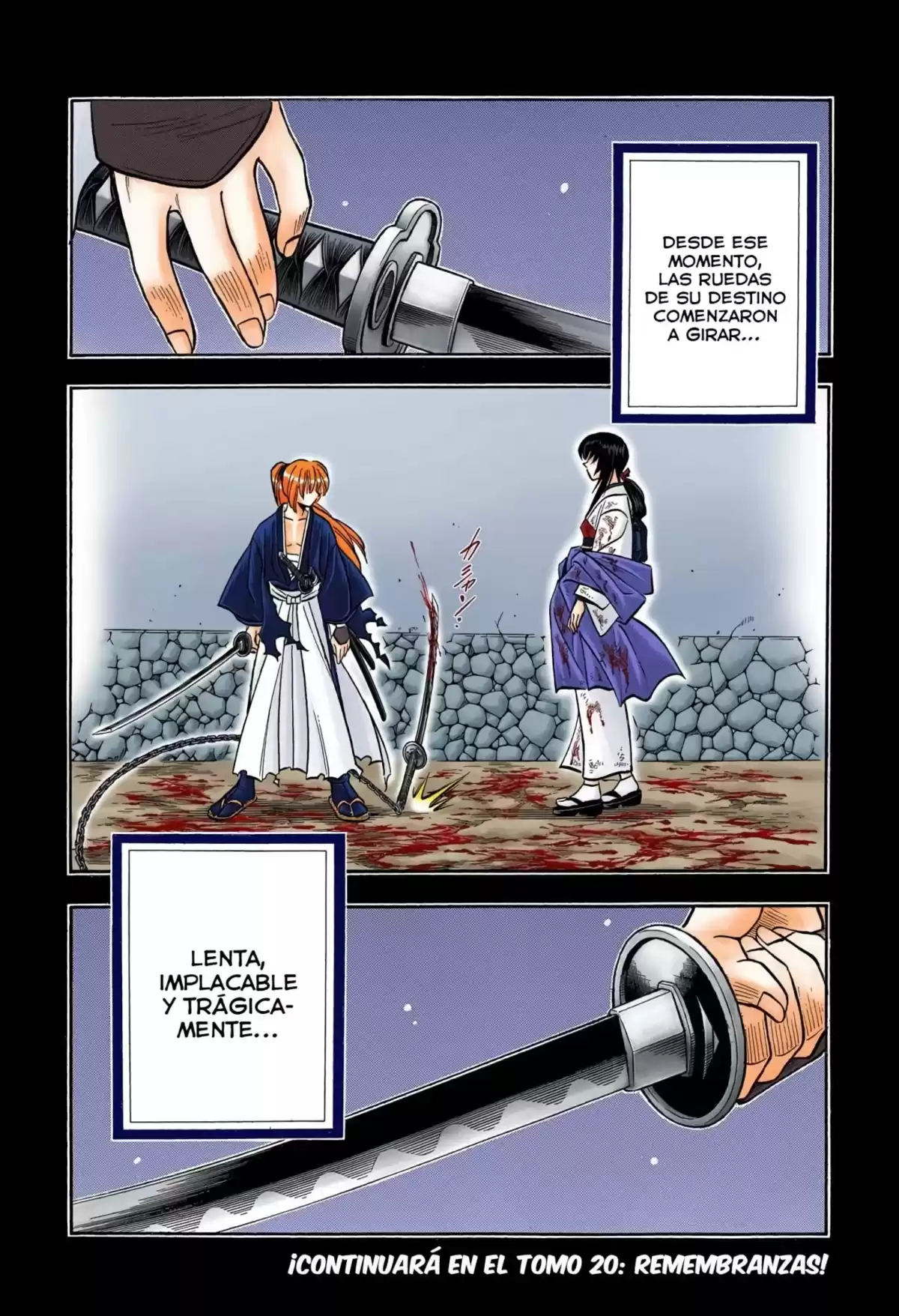 Rurouni Kenshin Full Color Capitulo 167: Remembranzas 3 — Bajo la lluvia de sangre página 19