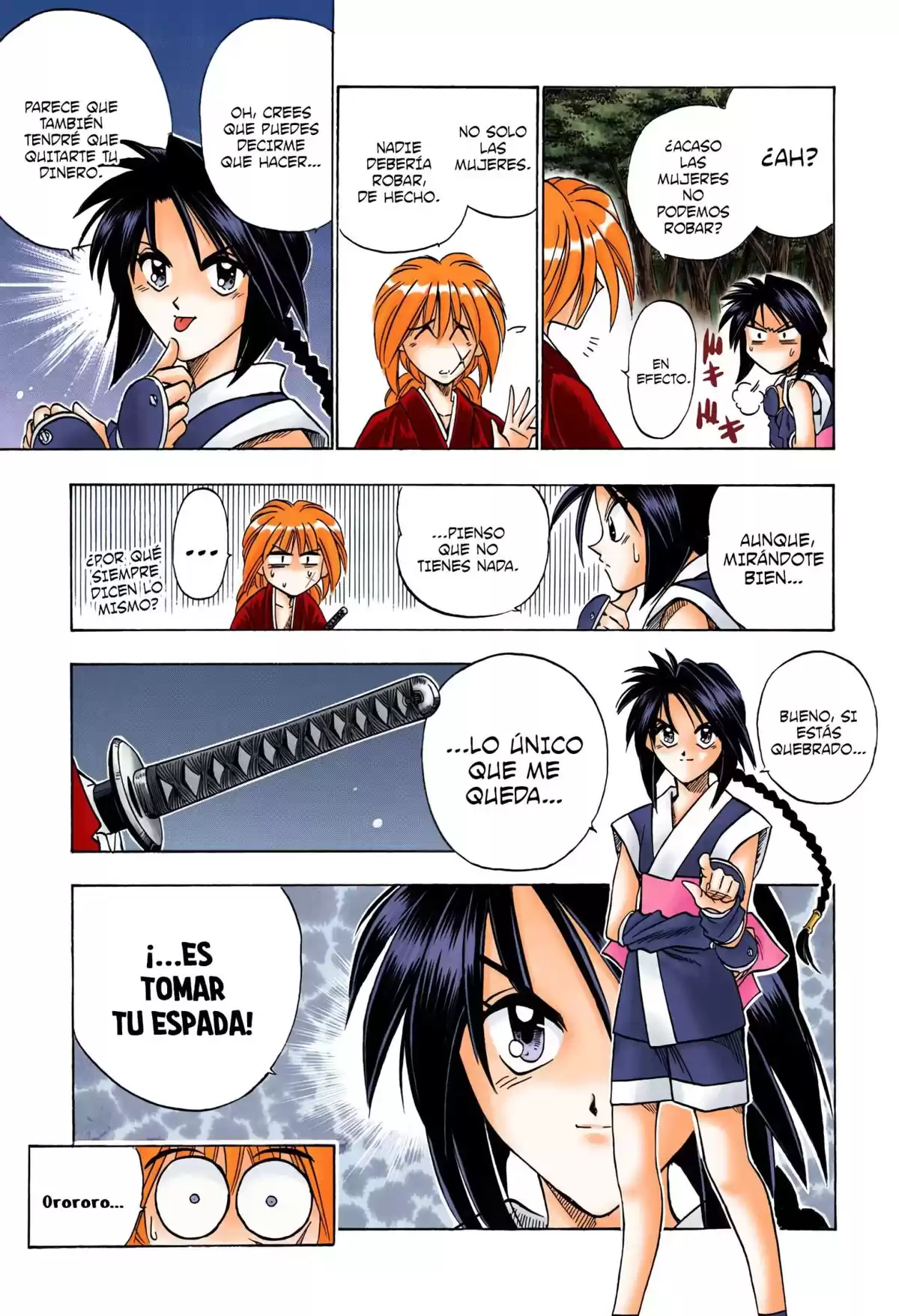 Rurouni Kenshin Full Color Capitulo 62: Por la ruta del Este página 18