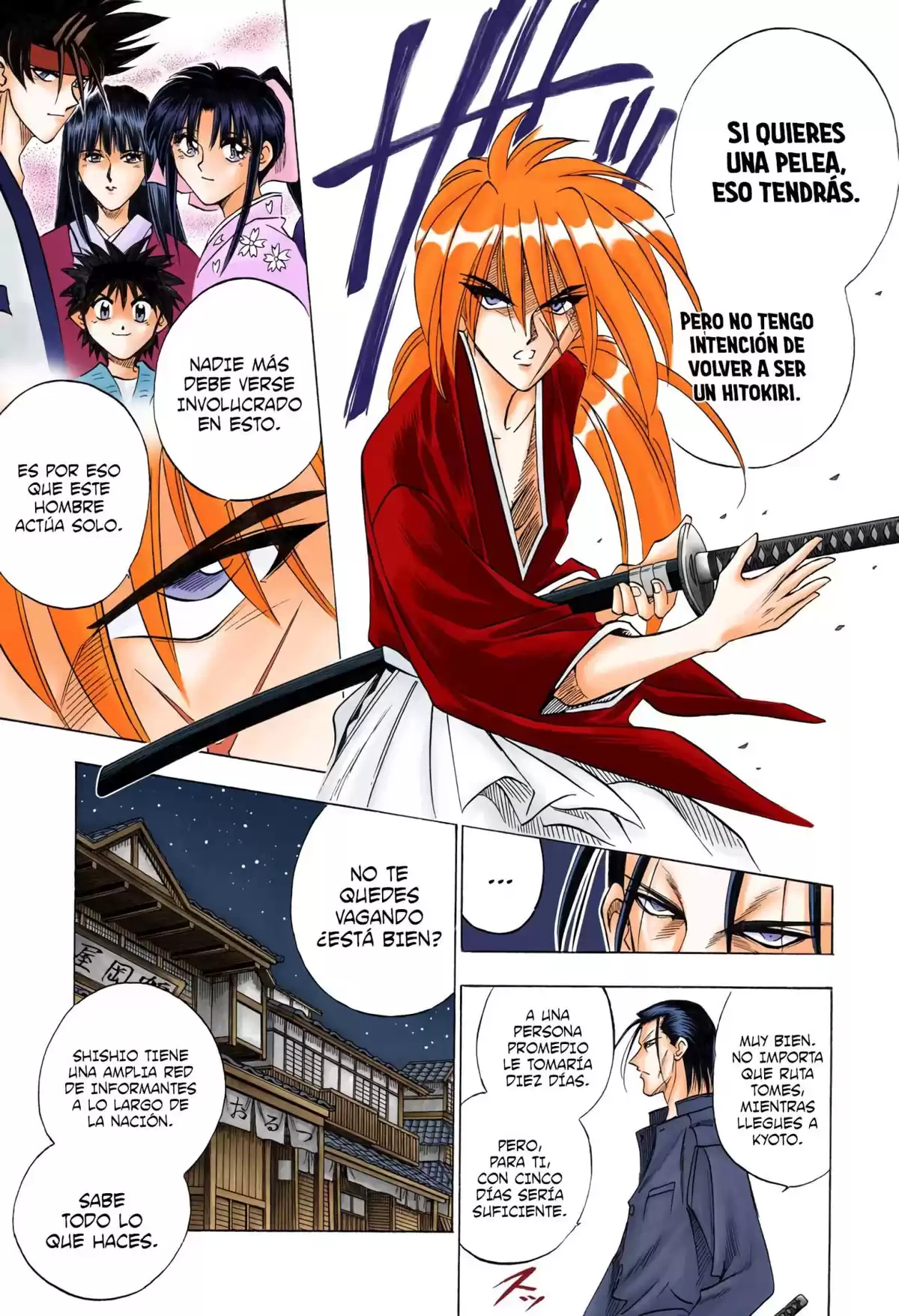 Rurouni Kenshin Full Color Capitulo 62: Por la ruta del Este página 6