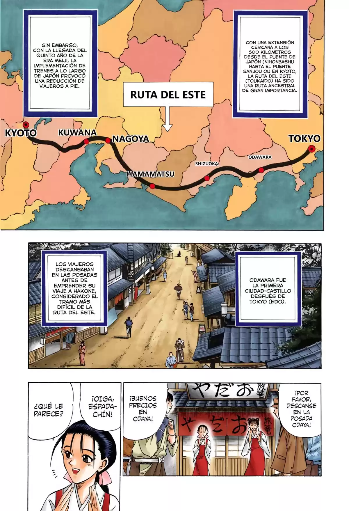 Rurouni Kenshin Full Color Capitulo 62: Por la ruta del Este página 8