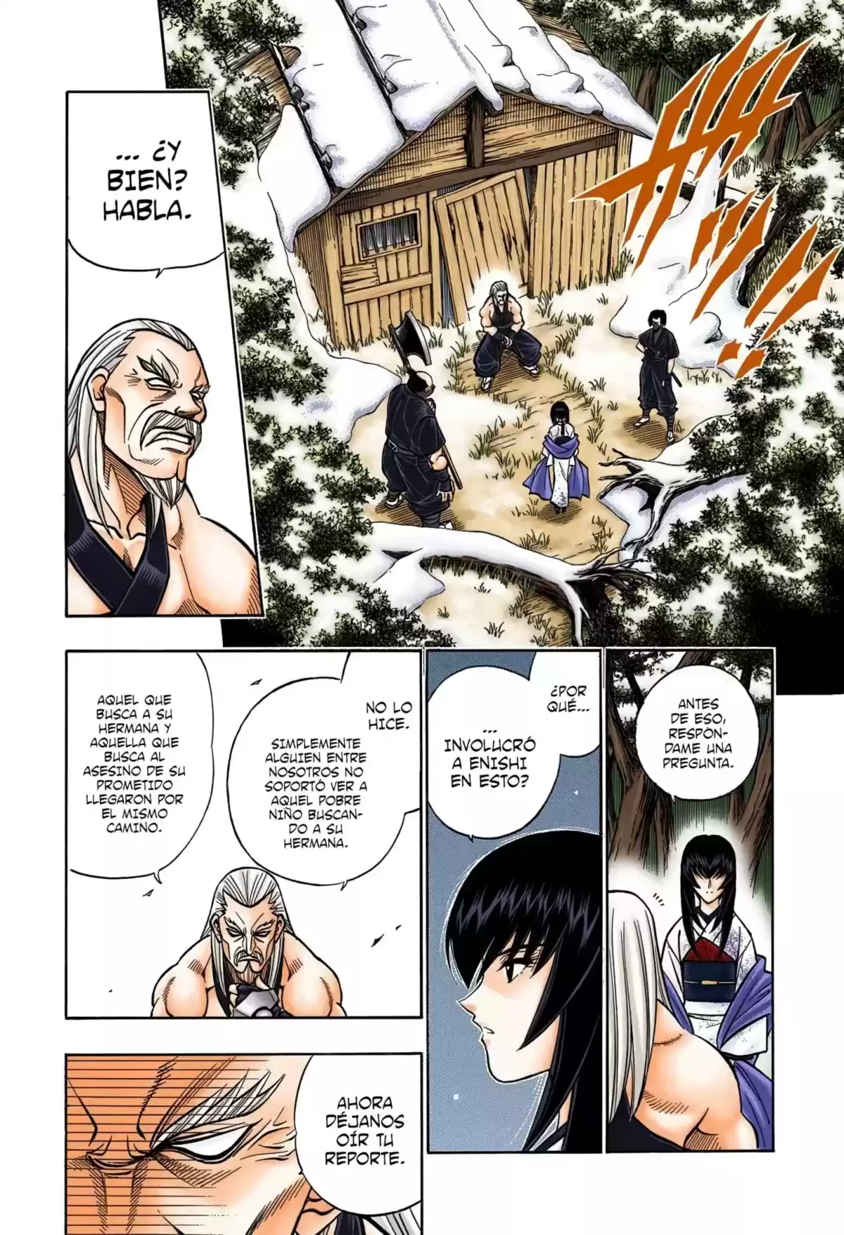 Rurouni Kenshin Full Color Capitulo 175: Remembranzas 10 — El bosque de la ceguerra página 4