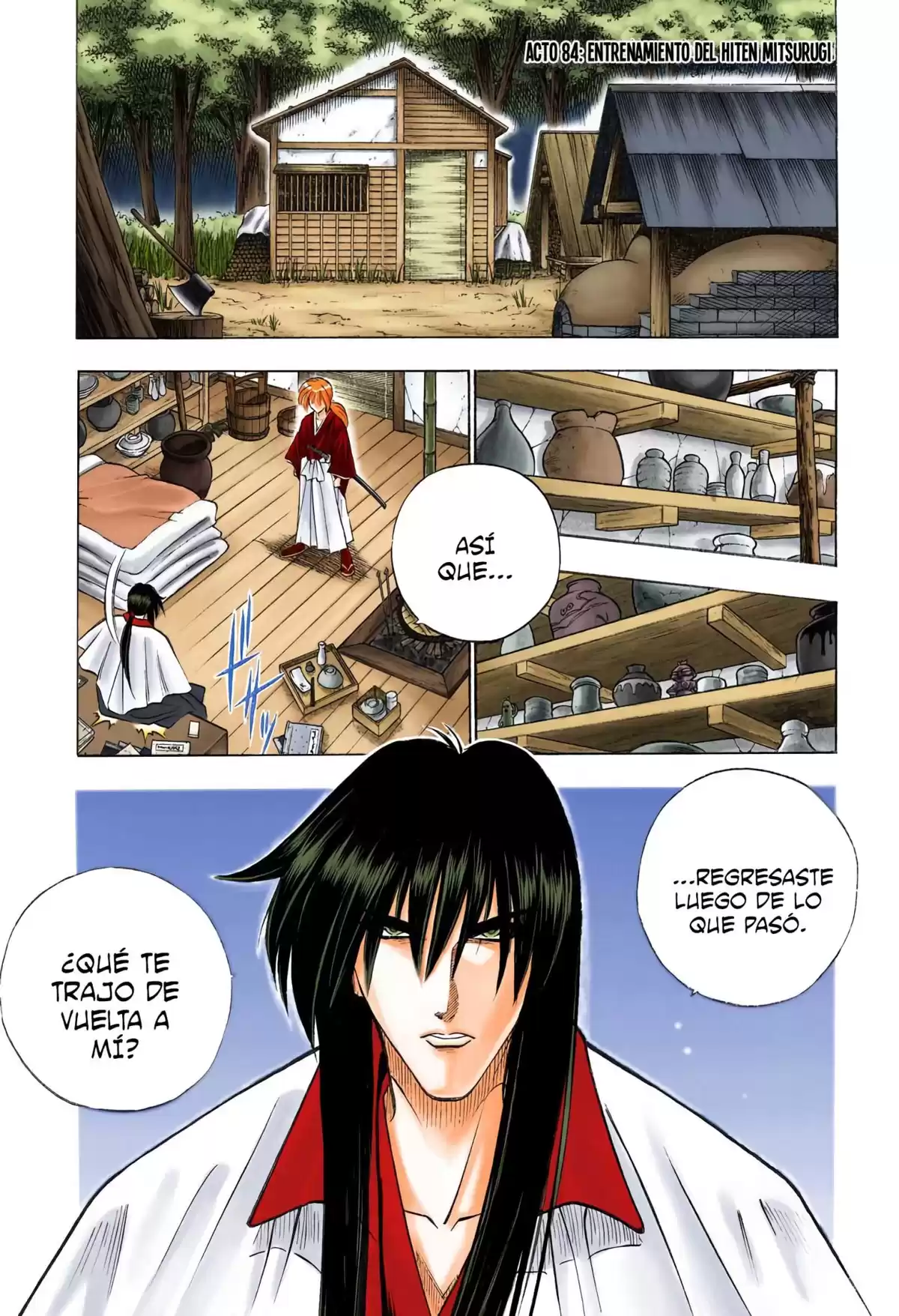 Rurouni Kenshin Full Color Capitulo 84: Entrenamiento del Hiten Mitsurugi página 1