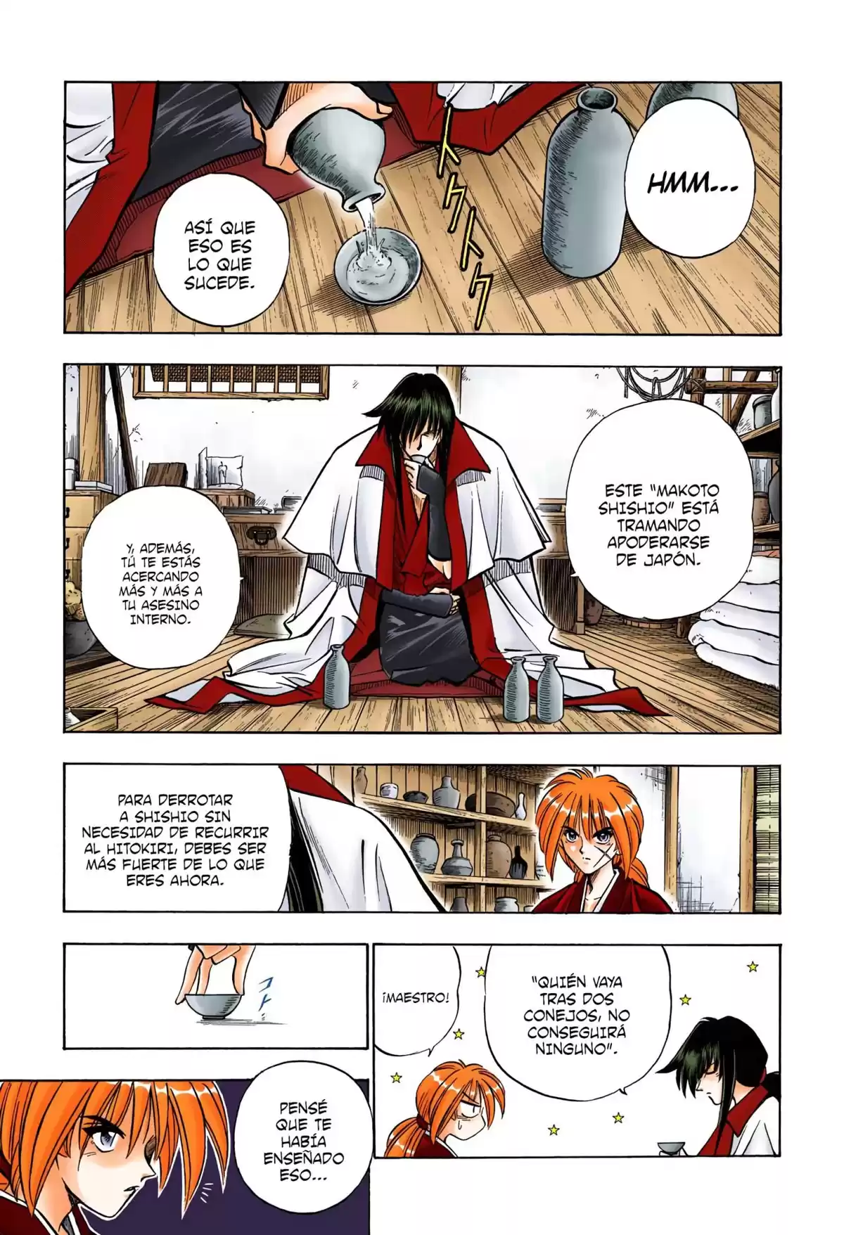 Rurouni Kenshin Full Color Capitulo 84: Entrenamiento del Hiten Mitsurugi página 10