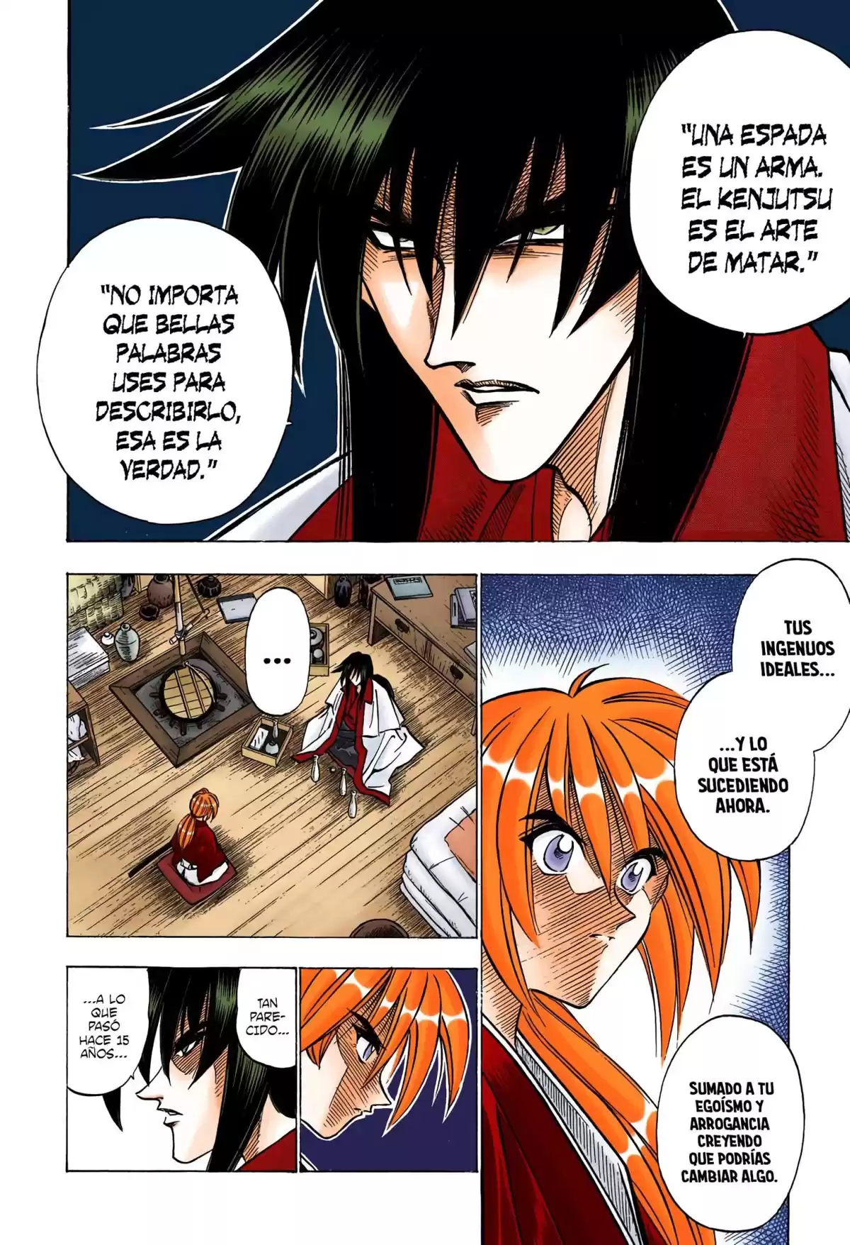 Rurouni Kenshin Full Color Capitulo 84: Entrenamiento del Hiten Mitsurugi página 11