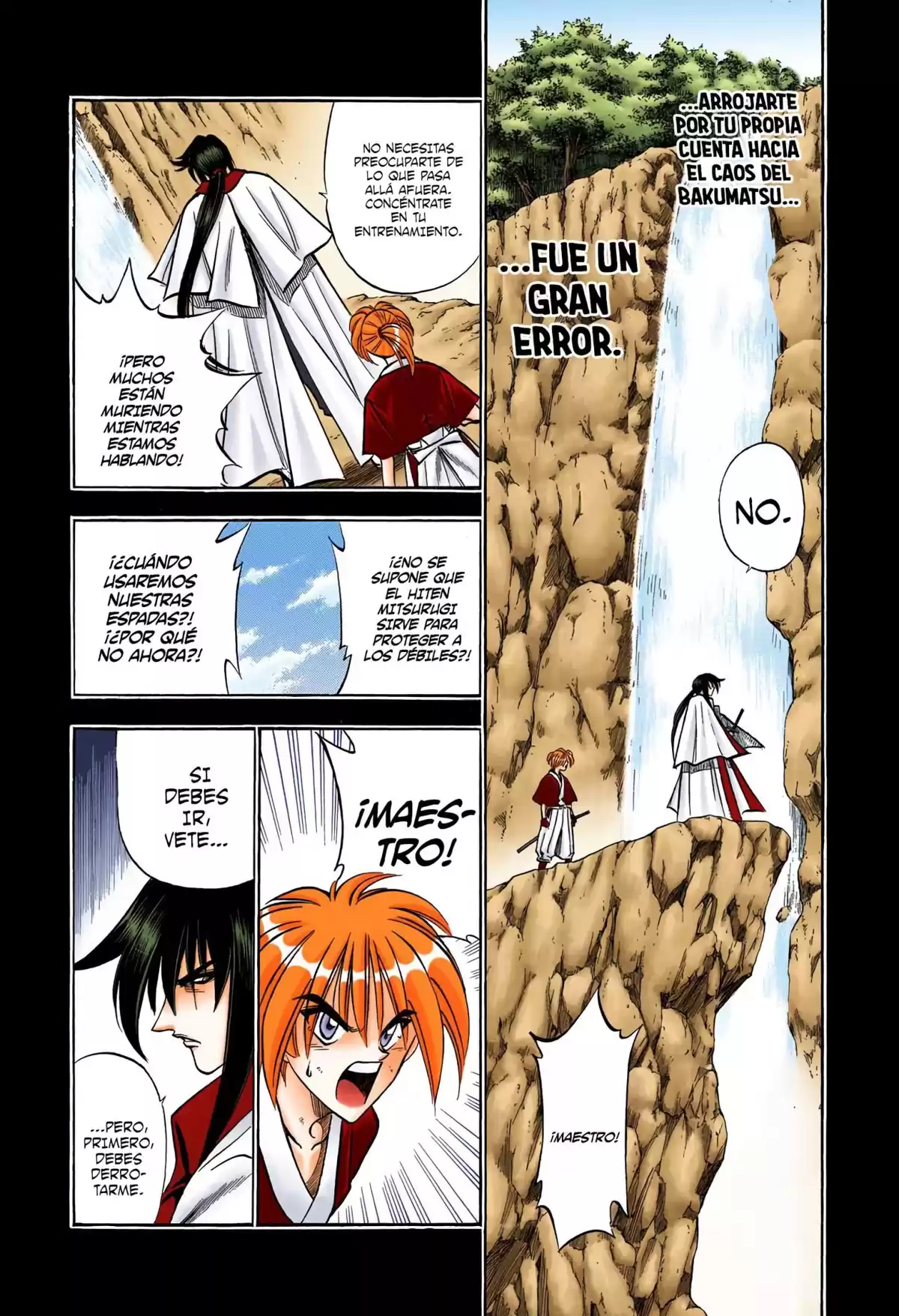 Rurouni Kenshin Full Color Capitulo 84: Entrenamiento del Hiten Mitsurugi página 12