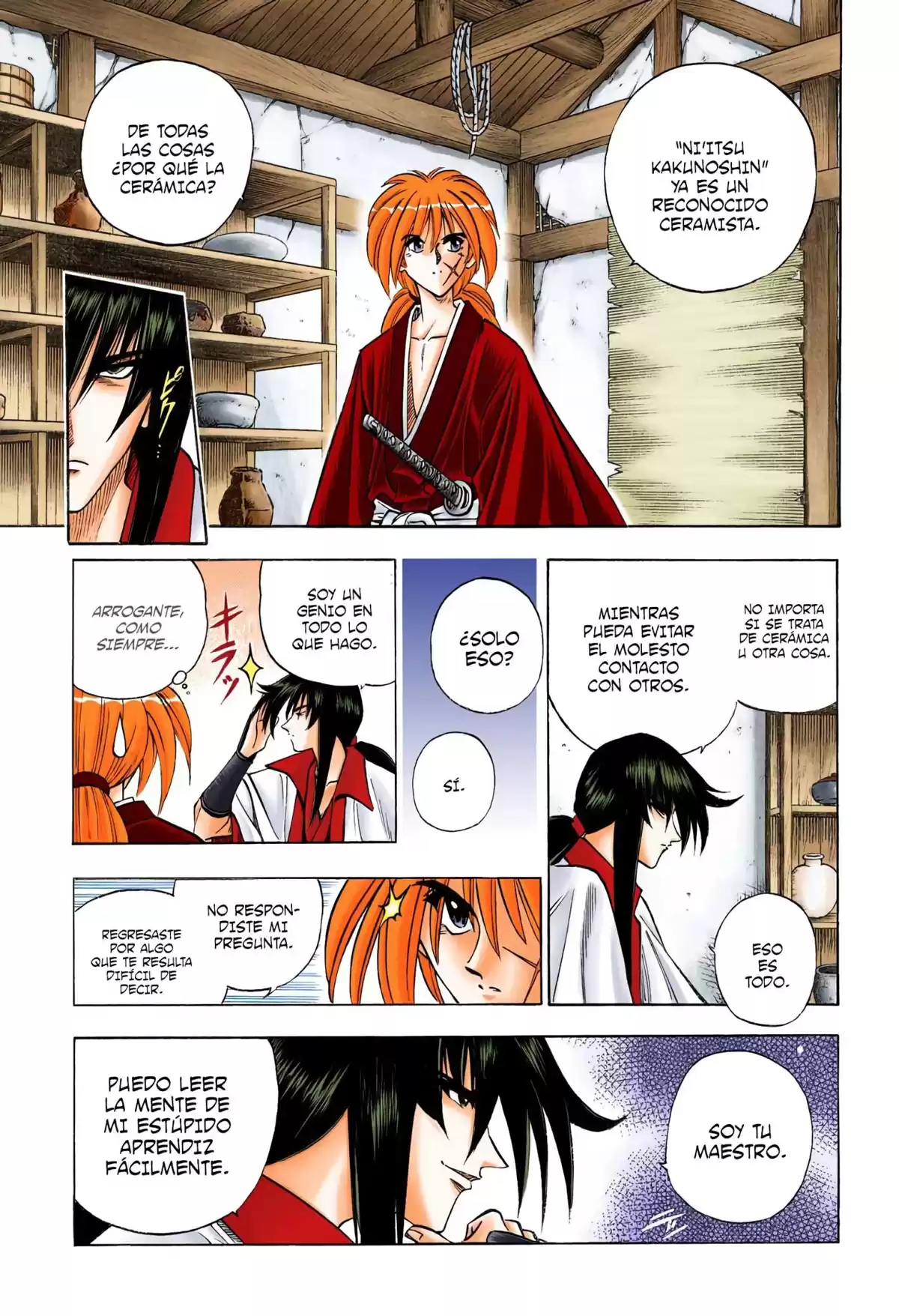 Rurouni Kenshin Full Color Capitulo 84: Entrenamiento del Hiten Mitsurugi página 2