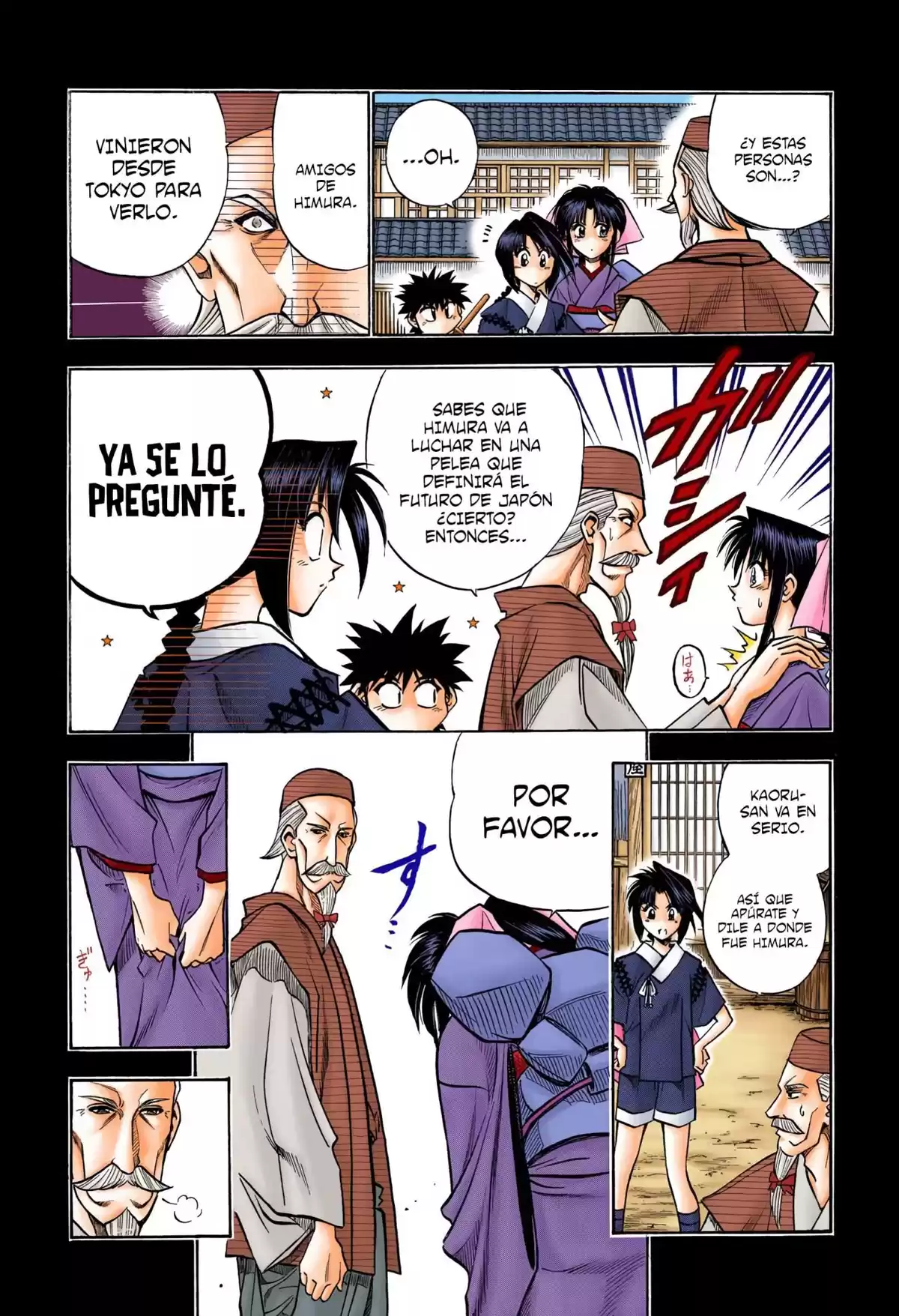 Rurouni Kenshin Full Color Capitulo 84: Entrenamiento del Hiten Mitsurugi página 7