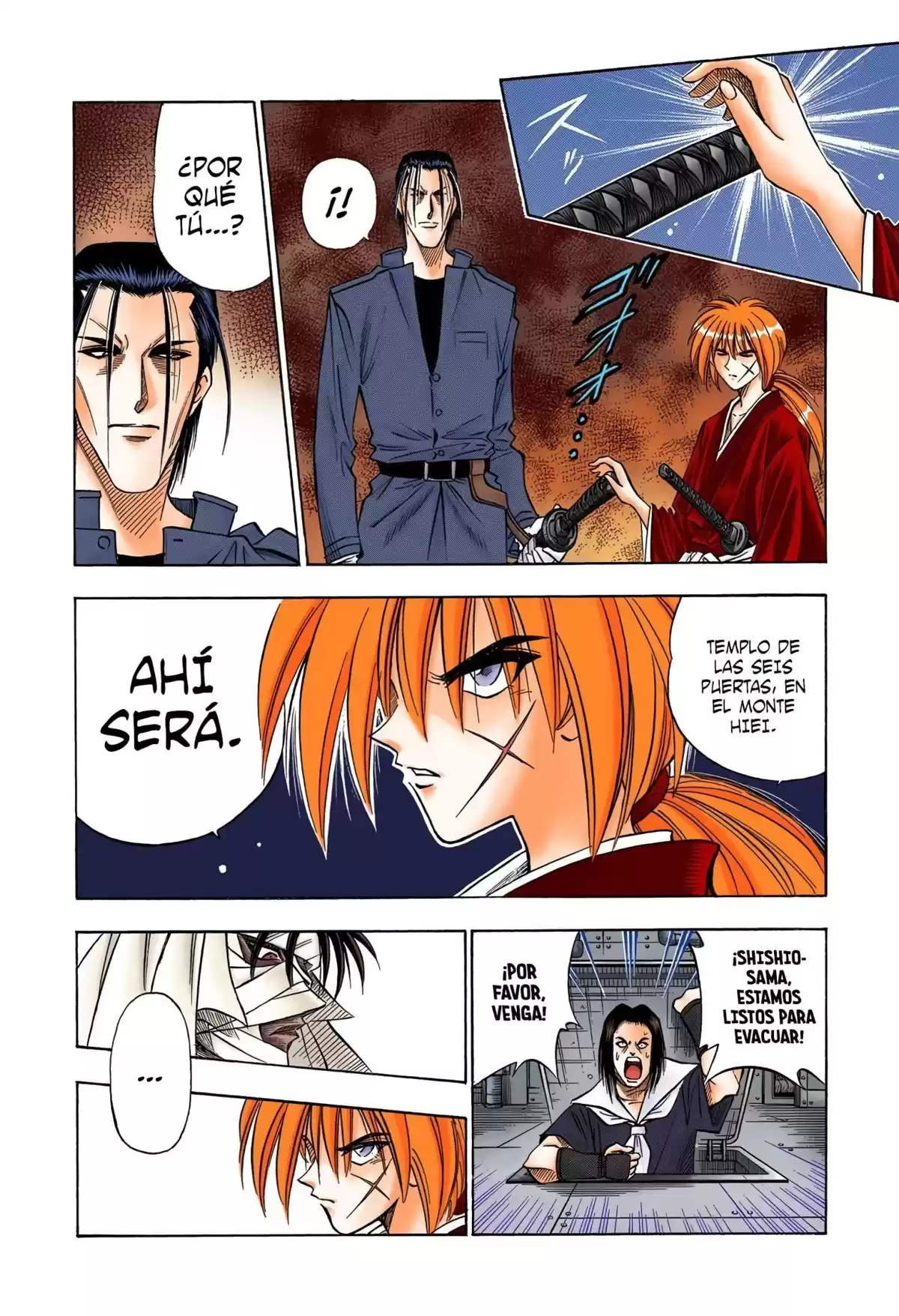 Rurouni Kenshin Full Color Capitulo 102: El gran incendio de Kyoto (parte III) página 13