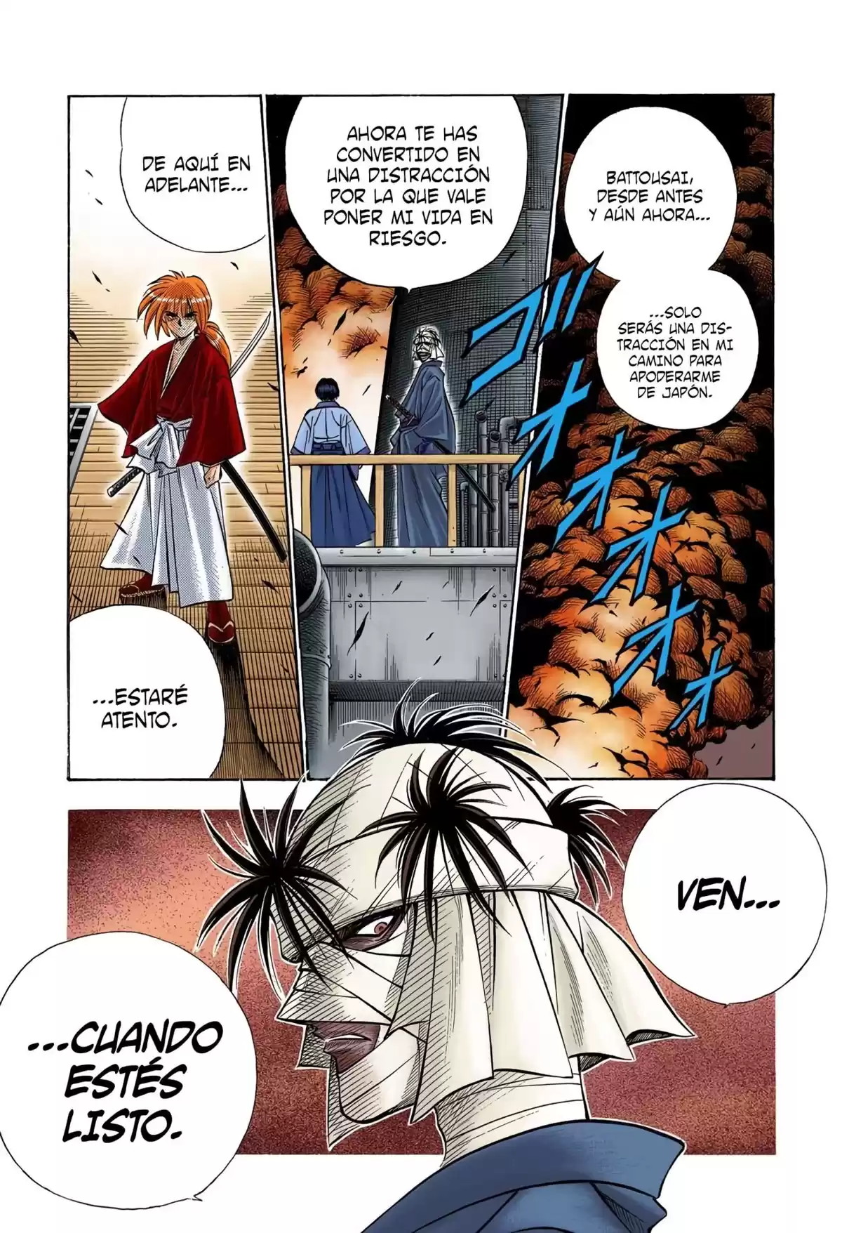 Rurouni Kenshin Full Color Capitulo 102: El gran incendio de Kyoto (parte III) página 14