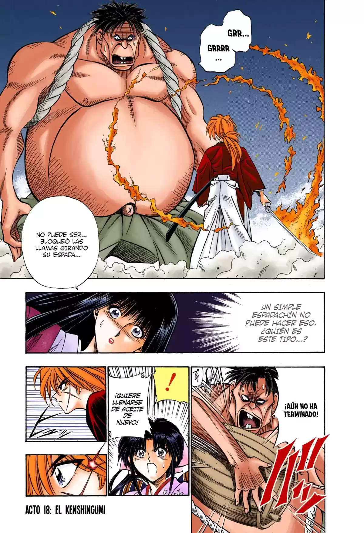 Rurouni Kenshin Full Color Capitulo 18: El Kenshingumi página 1