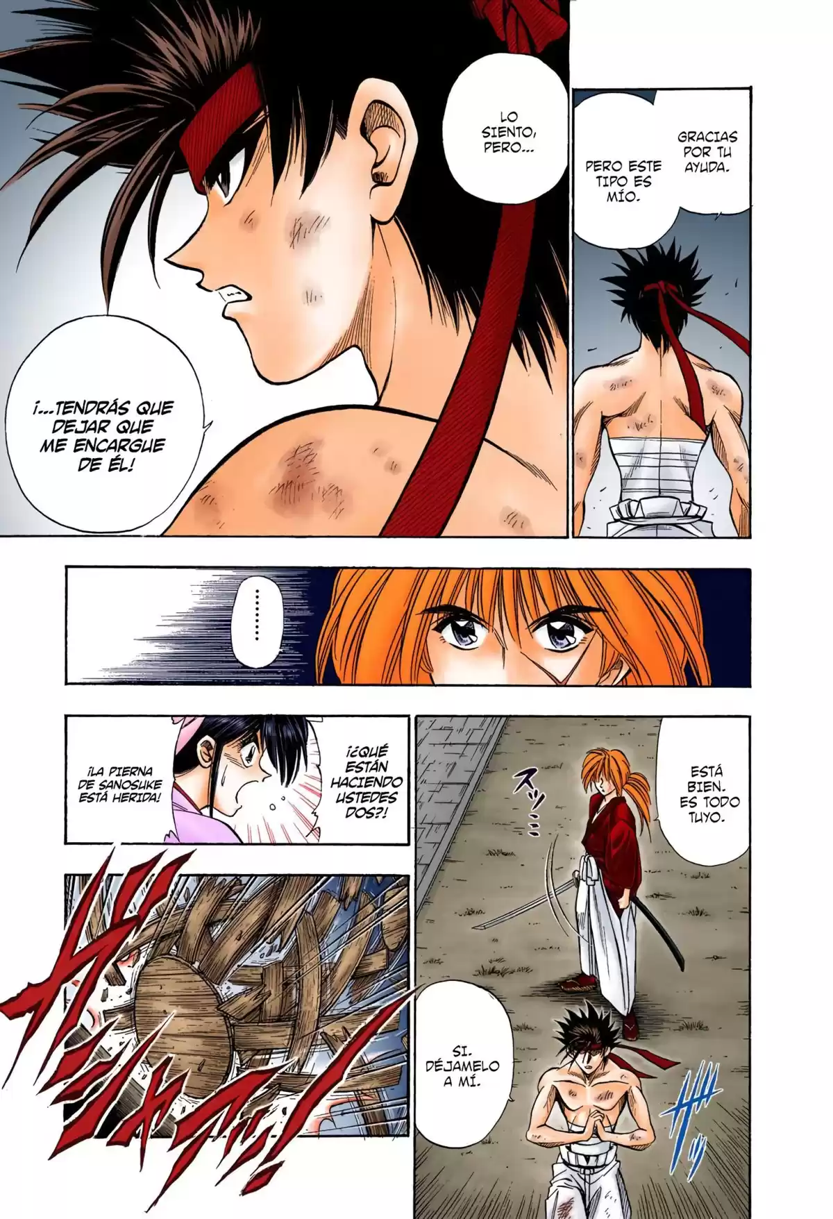 Rurouni Kenshin Full Color Capitulo 18: El Kenshingumi página 3