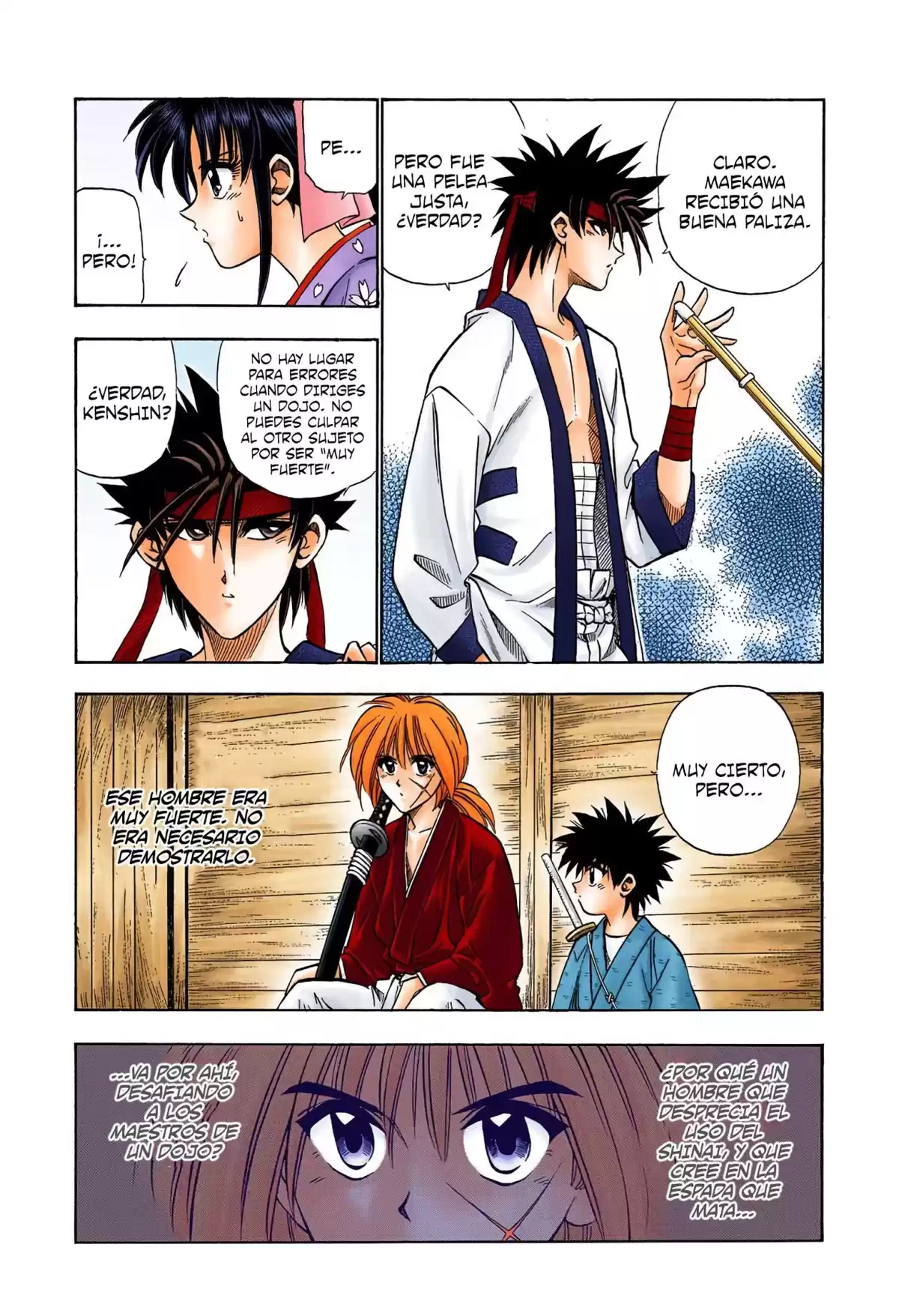 Rurouni Kenshin Full Color Capitulo 37: Encuentro en el jardín Tsukayama página 3