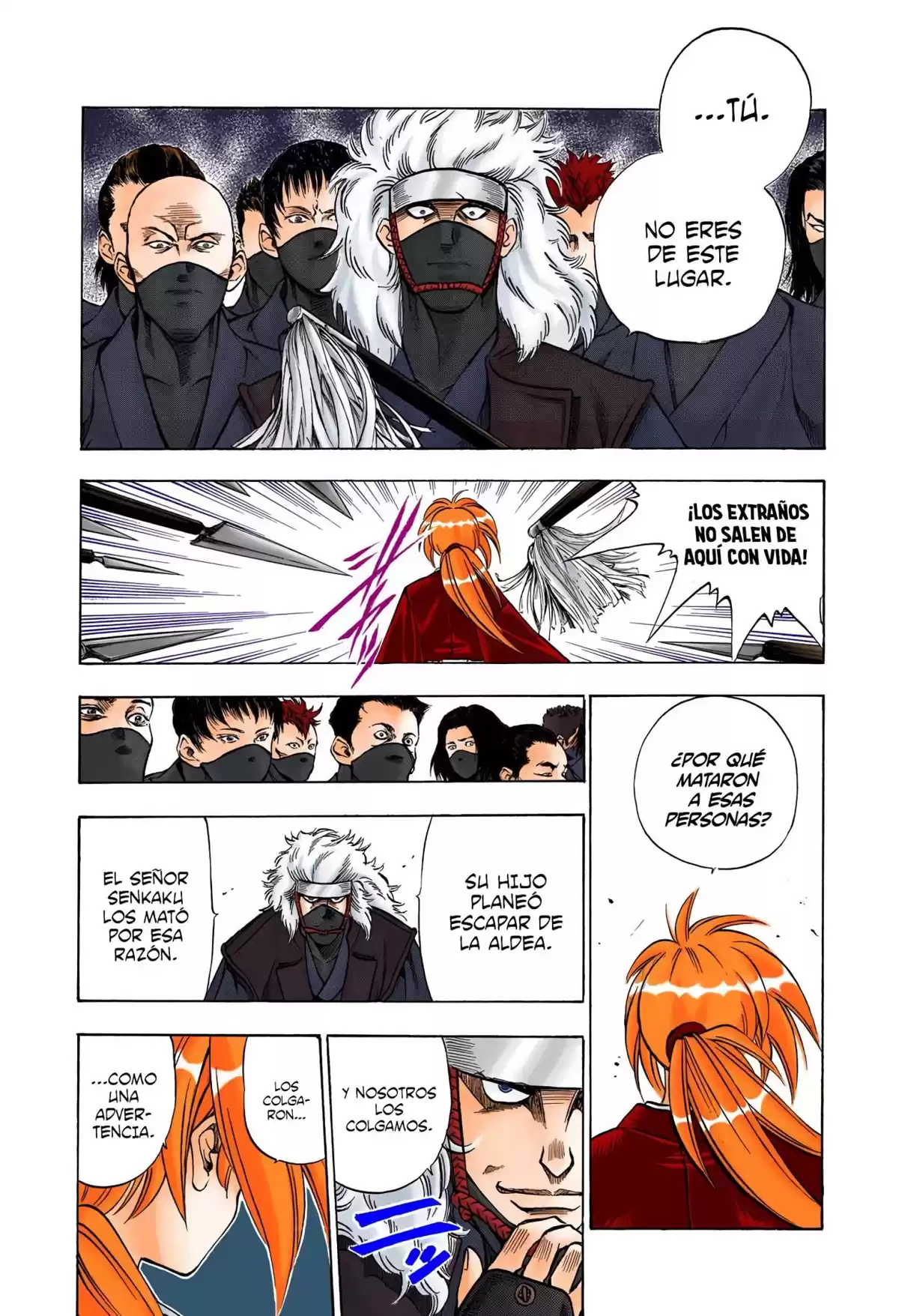 Rurouni Kenshin Full Color Capitulo 66: La aldea abandonada página 14