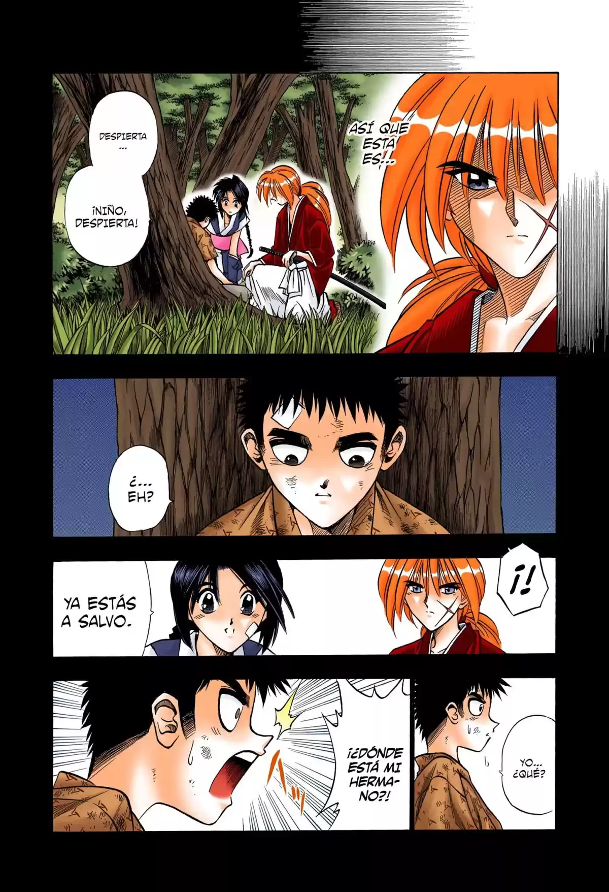 Rurouni Kenshin Full Color Capitulo 66: La aldea abandonada página 3