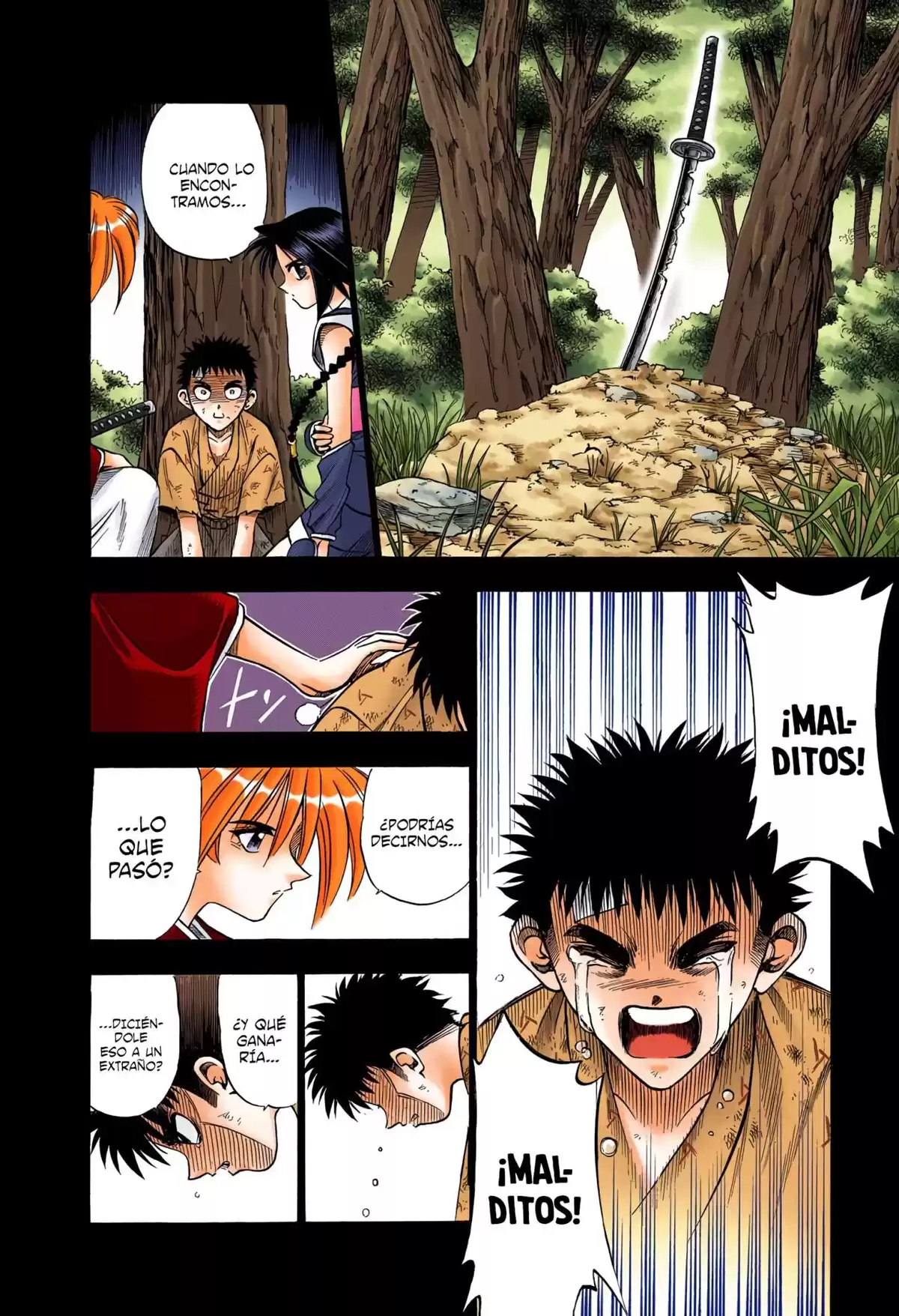 Rurouni Kenshin Full Color Capitulo 66: La aldea abandonada página 4