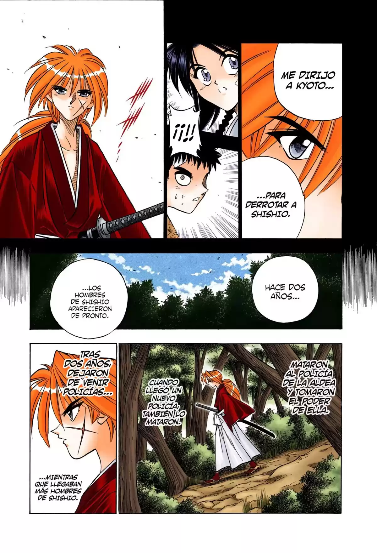 Rurouni Kenshin Full Color Capitulo 66: La aldea abandonada página 5